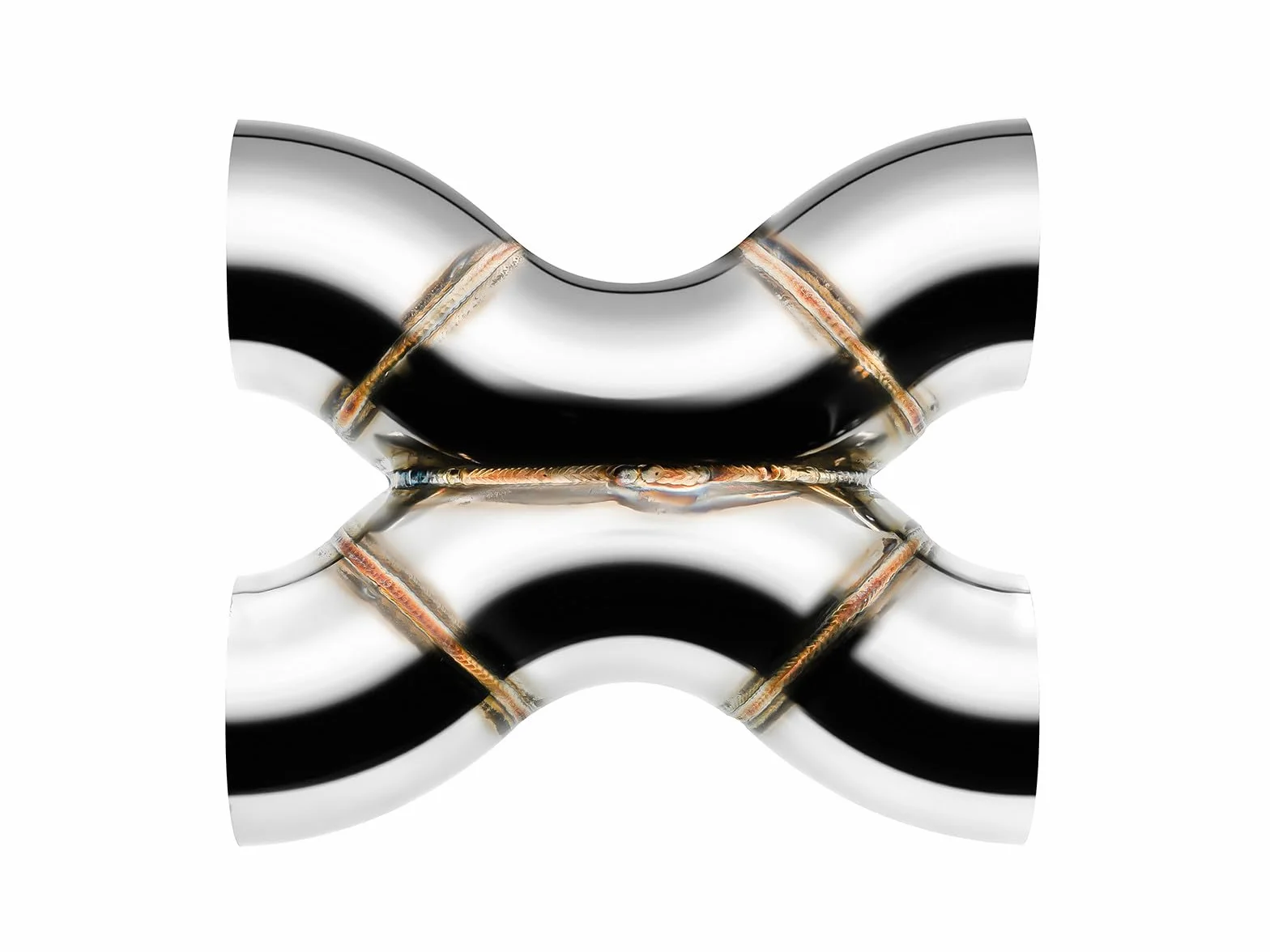 X tubo di scarico adattatore X pipe 60 mm tubo di scarico X tubo di scarico