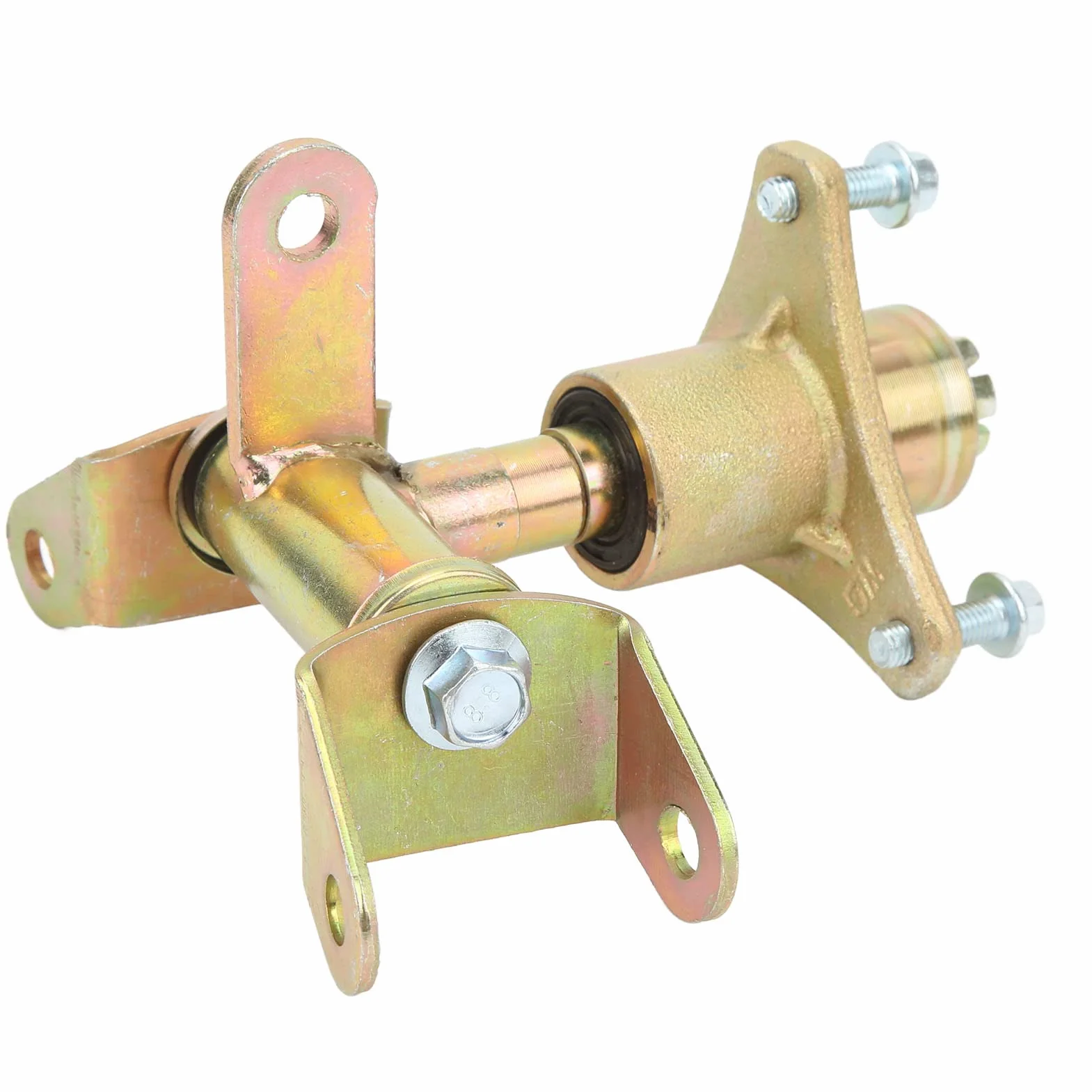 Anteriore Sterzo Strut Knuckle Mandrino Sinistro Destro Disco Freno Asse Ruota Lega di Alluminio Set per ATV Quad