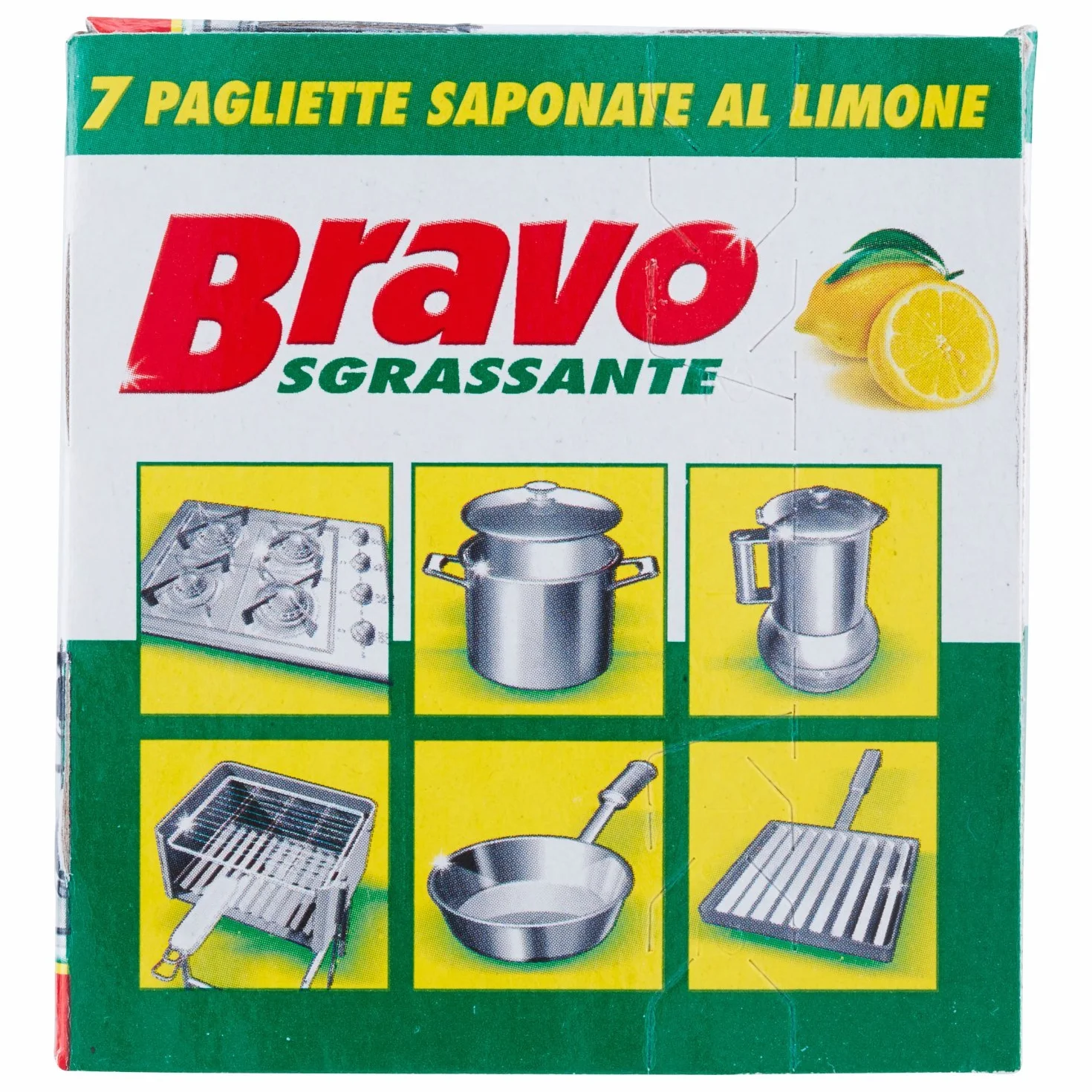 Pagliette Saponate Al Limone per Detergenti per la Cucina, 7 Pezzi