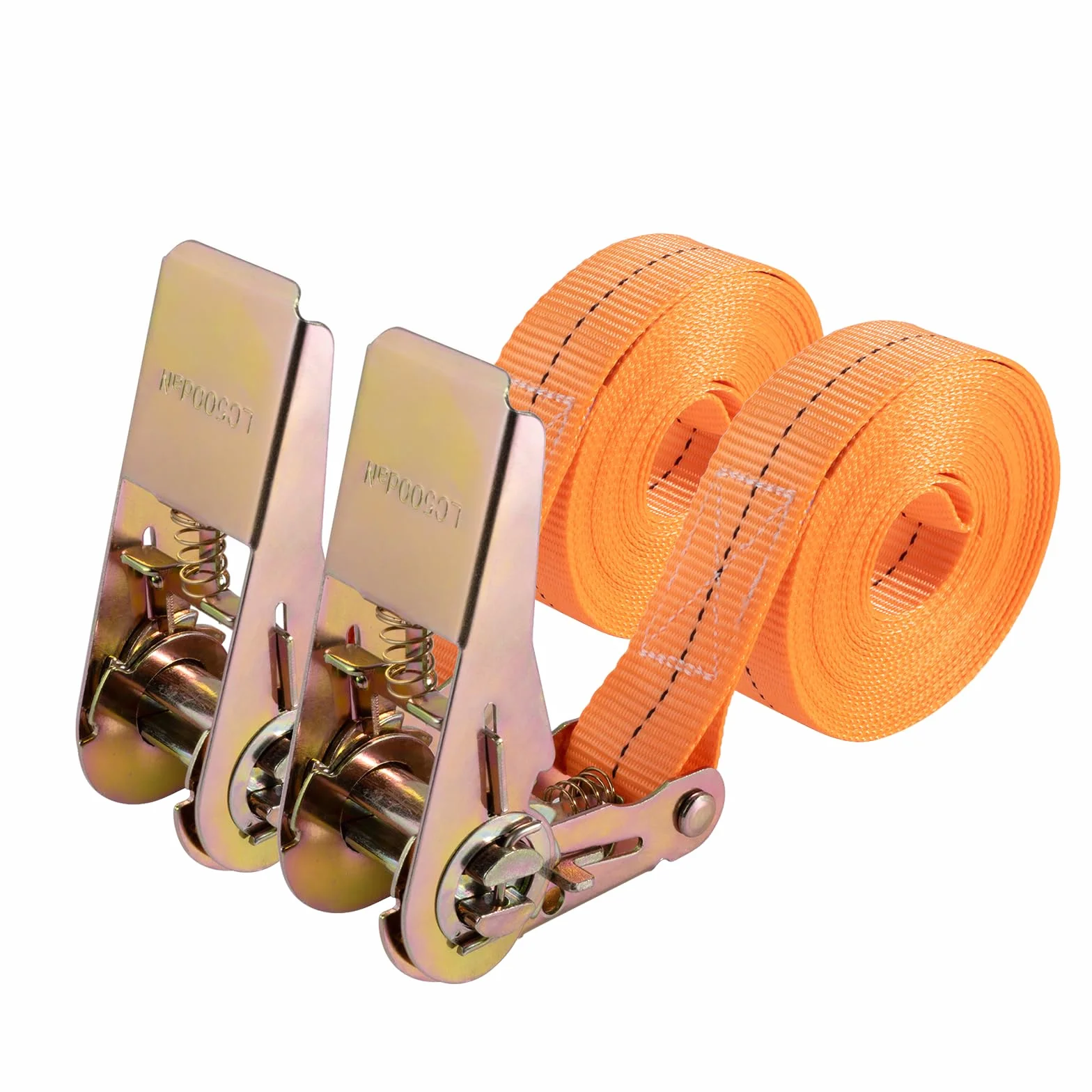 Cinghie di serraggio con cricchetto 4 m robuste ancoraggio trasporto materiali moto biciclette trasloco bagagli campeggio 2 pezzi