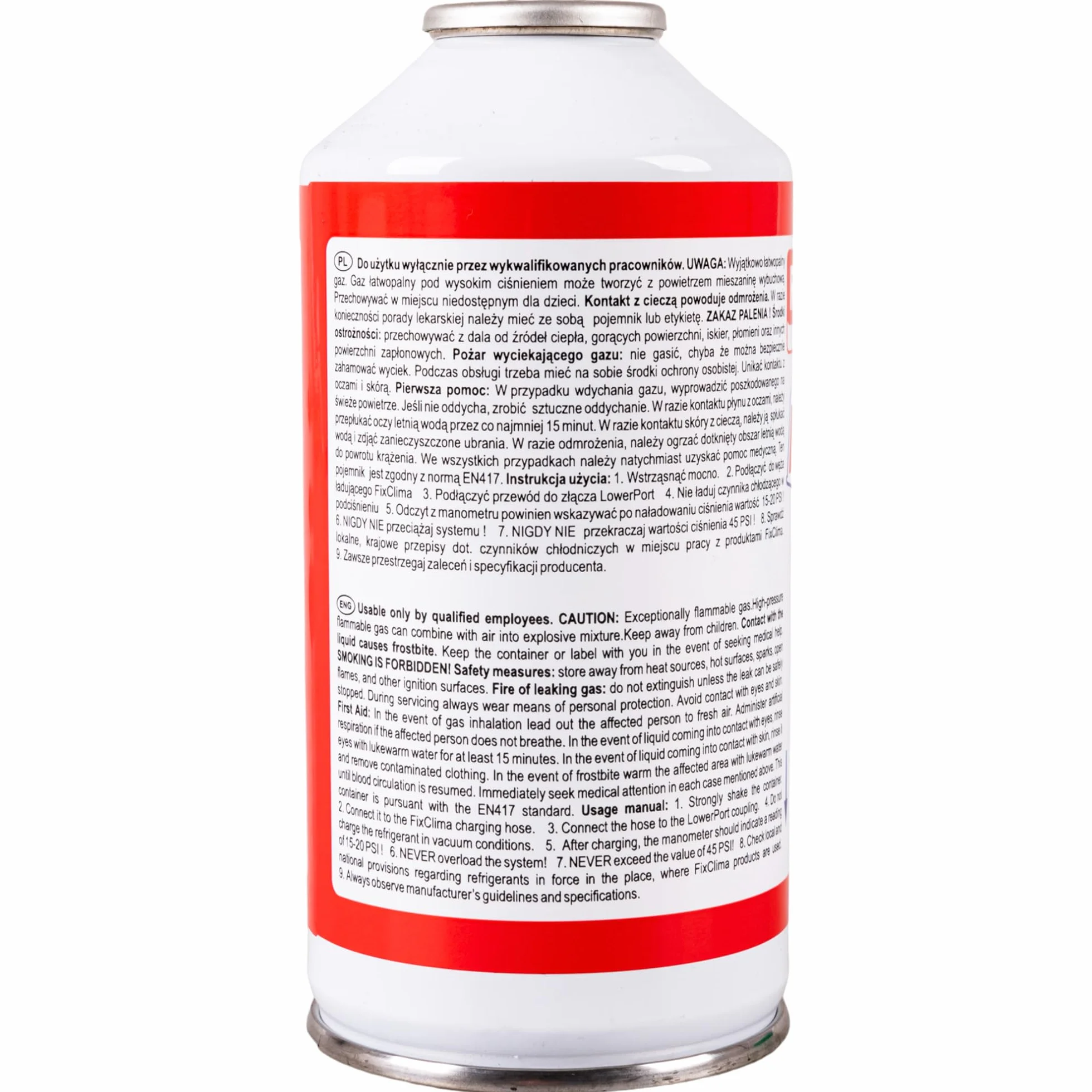 FixClima R134A SealsStop + PlusOil - Gas di riempimento per aria condizionata per auto 1994-2016, con tubo, sigillante 3 in 1 e adattatore, confezione doppia