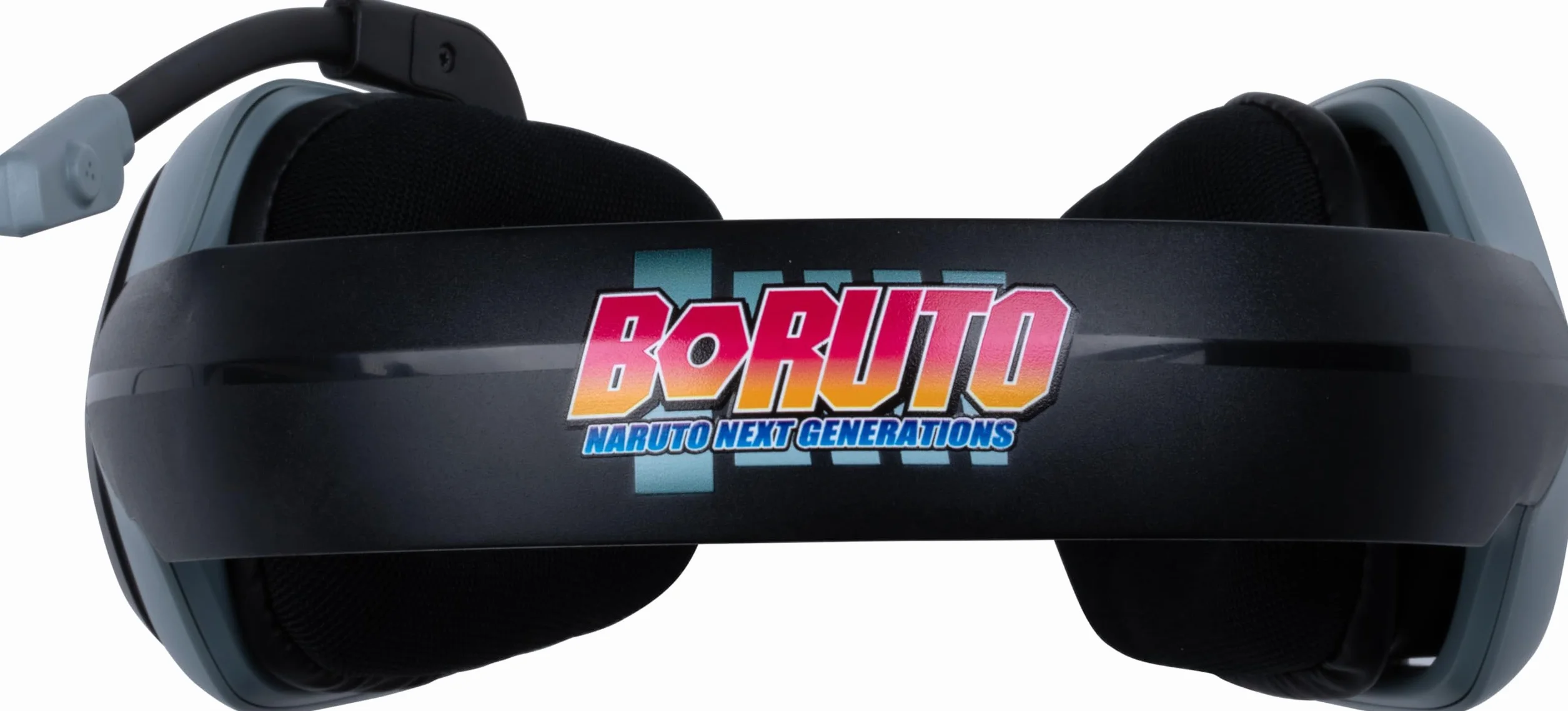 Konix Boruto Naruto Cuffie gaming PS4 PS5 Switch Xbox Cavo 1,5 m Connettore 3,5 mm Nero grigio