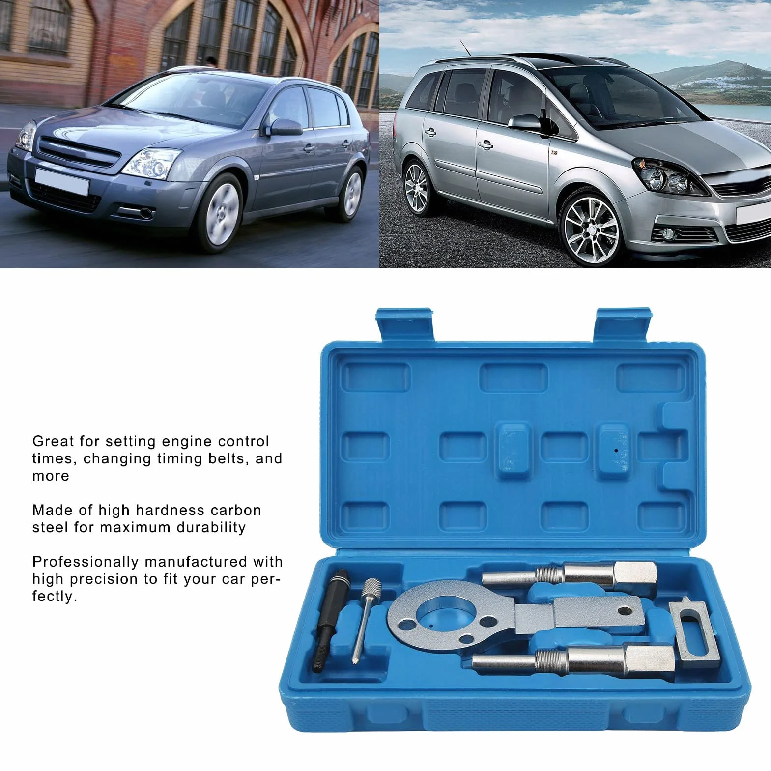Kit di Strumenti per la Messa in Fase del Motore, Kit Bloccaggio Fasatura Motore Sostituzione per Vectra Signum Zafira Insignia 1.9 2.0 CDTI