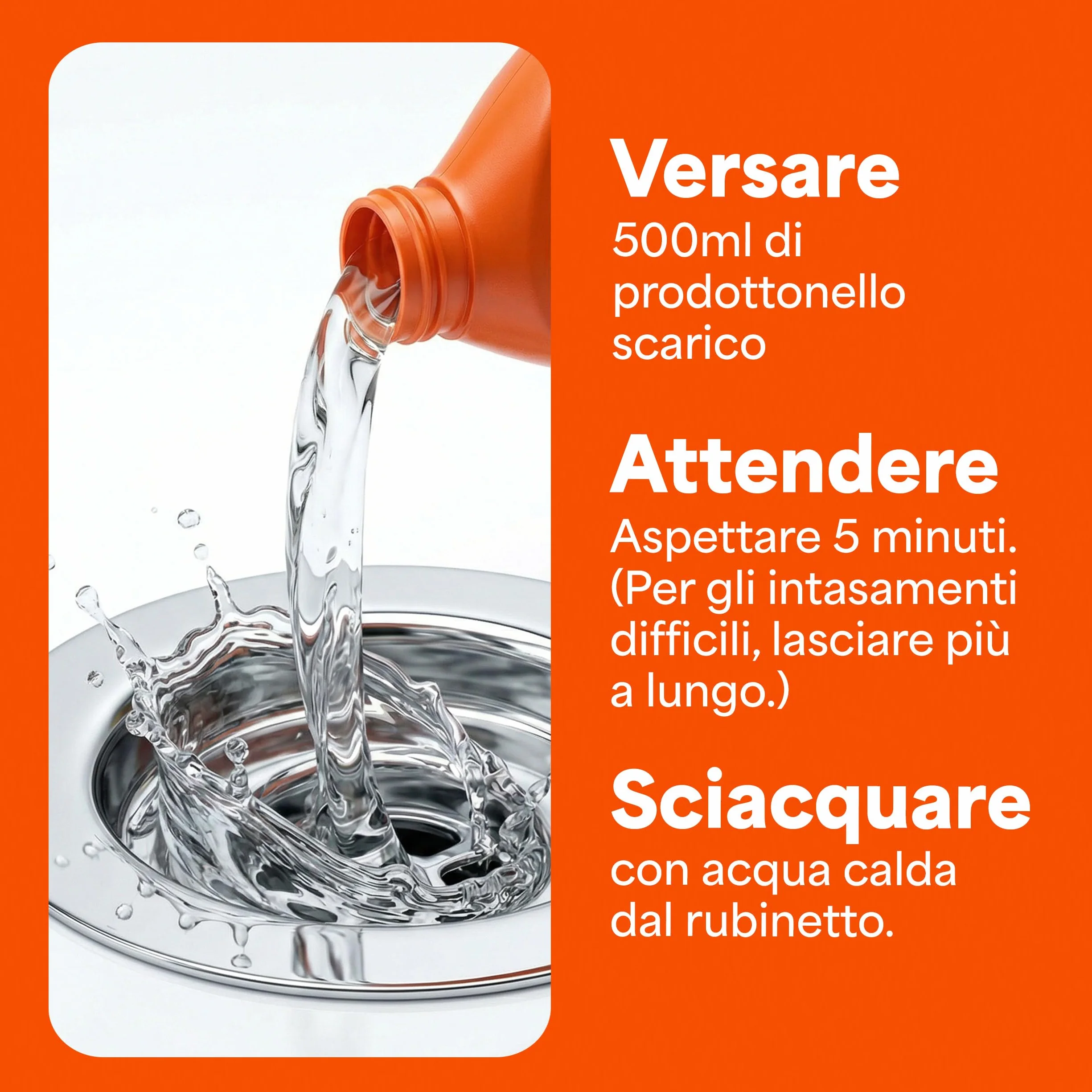 Mr Muscle Idraulico Gel Disgorgante Forte per Tubi e Scarichi 3x1000 ml