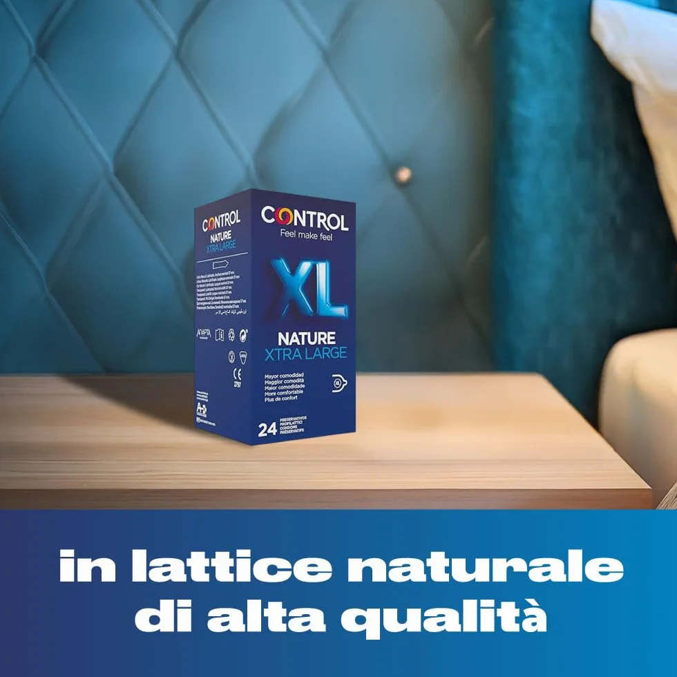 Control Nature Xl Preservativi Extra Large - 24 Profilattici