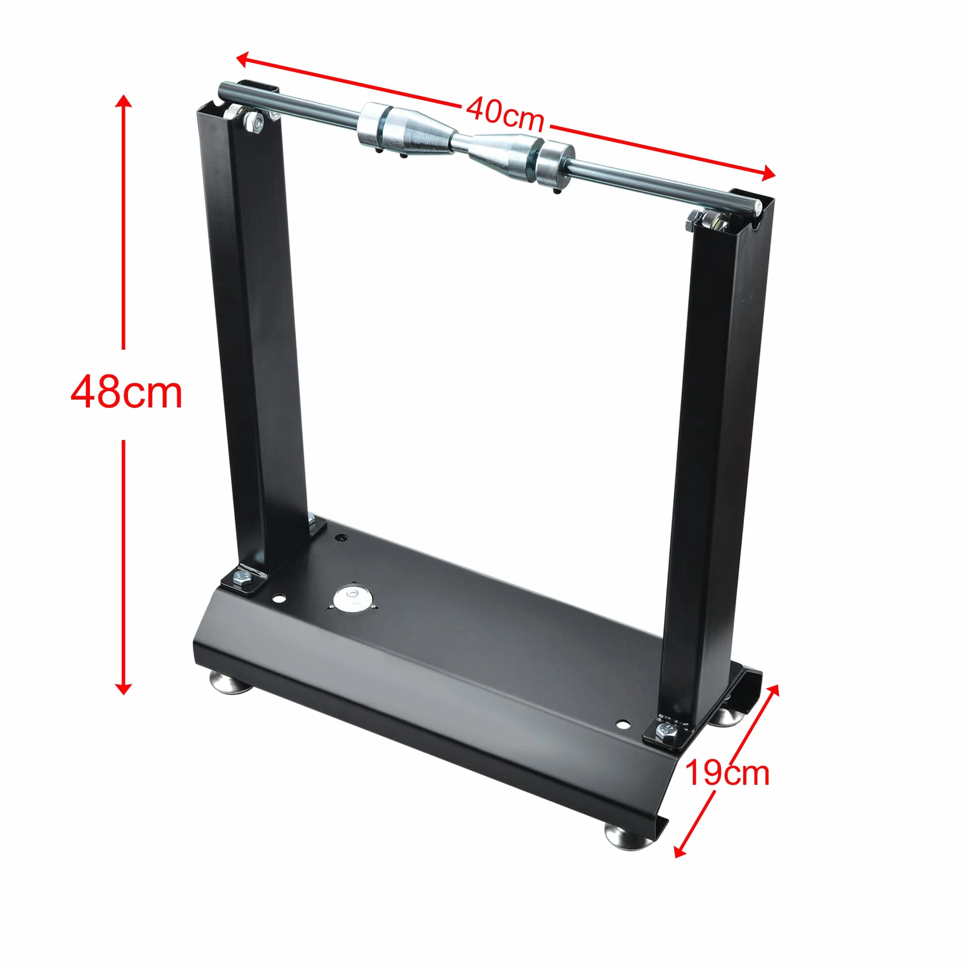 Equilibratrice portatile per ruote da bicicletta per motocicletta/strumenti per supporto per centratura, strumenti statici per rotazione del supporto per bilanciamento pneumatici per cerchioni con