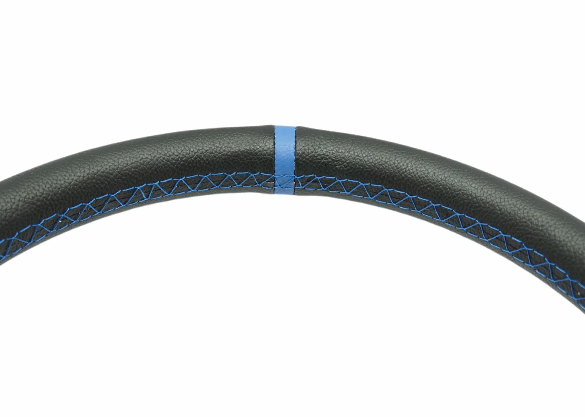 DoradoTuning Piatto profondo sport volante in pelle nera 350mm