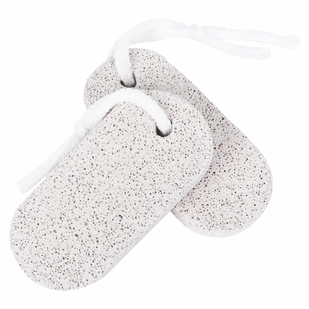 Pietra Pomice Naturale per Piedi, 2 Pezzi Lava Pedicure Tools, Esfoliazione Rimuovere Pelle Morta