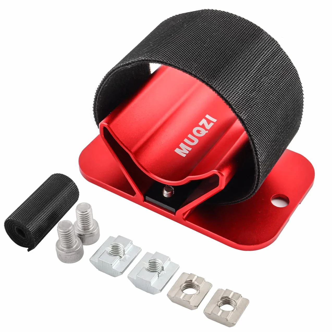 Supporto per Ruota Posteriore di Bicicletta, Supporto per Portapacchi Auto, Supporto di Installazione per Bicicletta da Strada e Mountain Bike, Trasporto Sicuro, Rosso