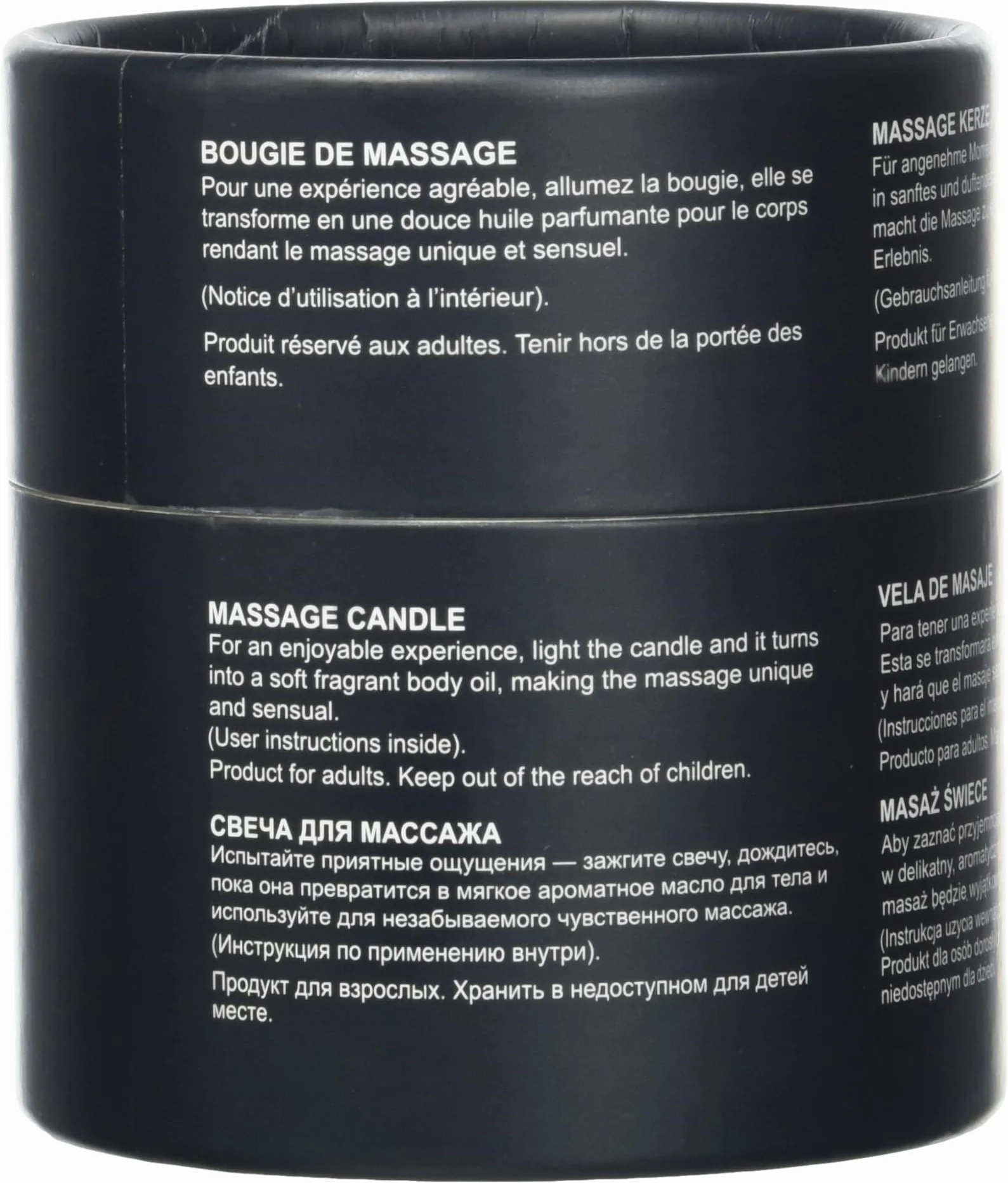 Plaisirs Secrets Candela da Massaggio Profumo Gourmet al Cocco 80 ml