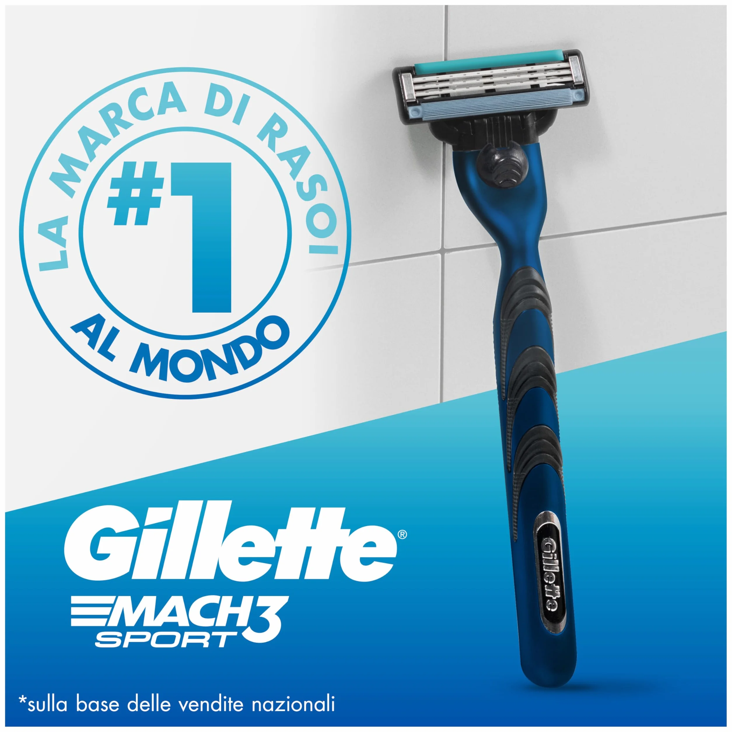 Gillette Mach3 Sport Lamette da Uomo Rasatura Profonda 17 Pezzi