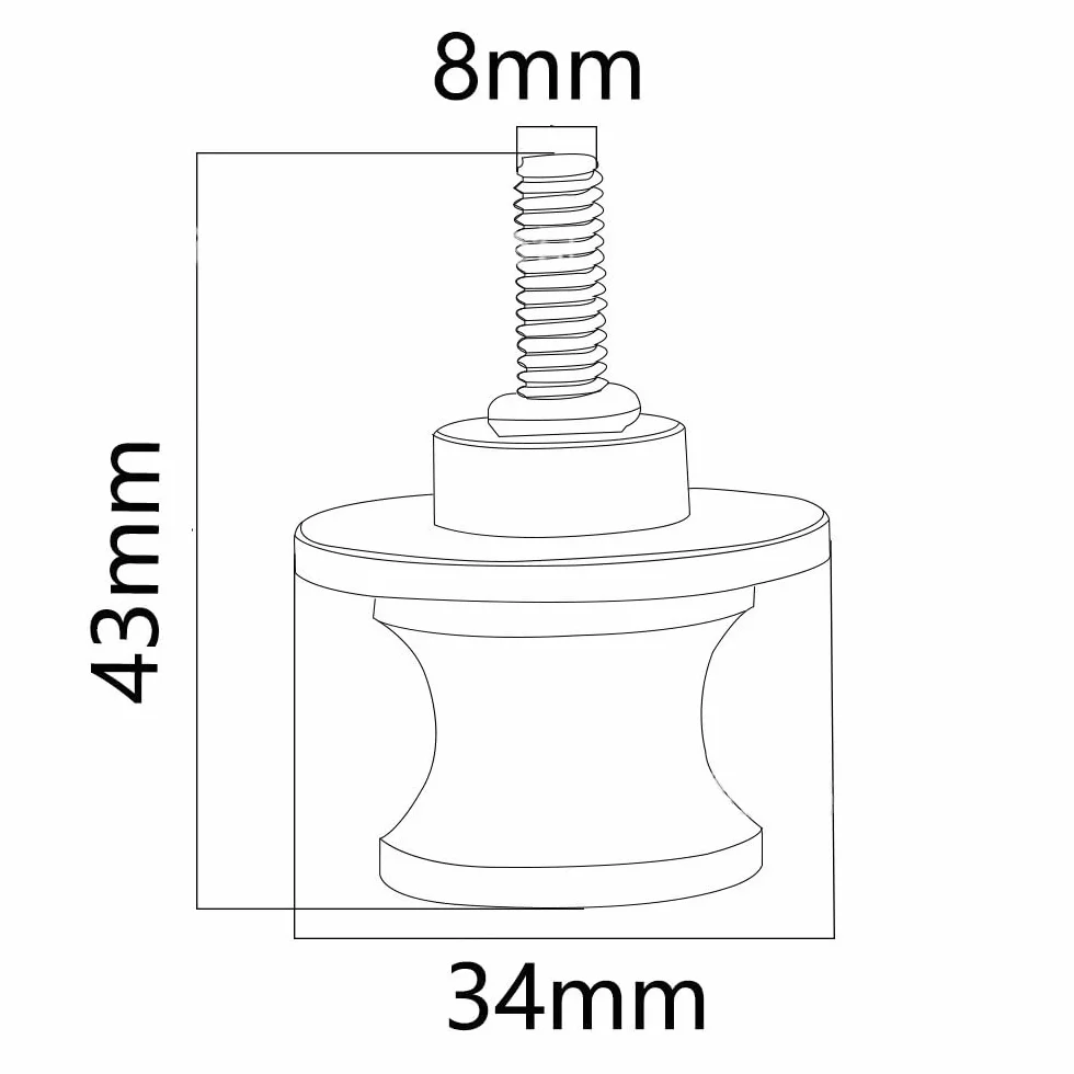 per B&M&W S1000R S1000RR S1000 S 1000 R RR 2009-2024 1 Coppia Di Bobine Del Braccio Oscillante, Vite Cursore, Supporto, Bulloni Da 8 Mm, Accessori Per Moto Bobina Del Moto(12)