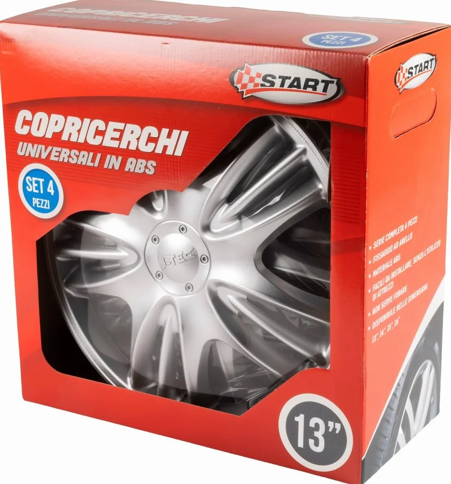 START Barracuda 13" set calotte auto in scatola