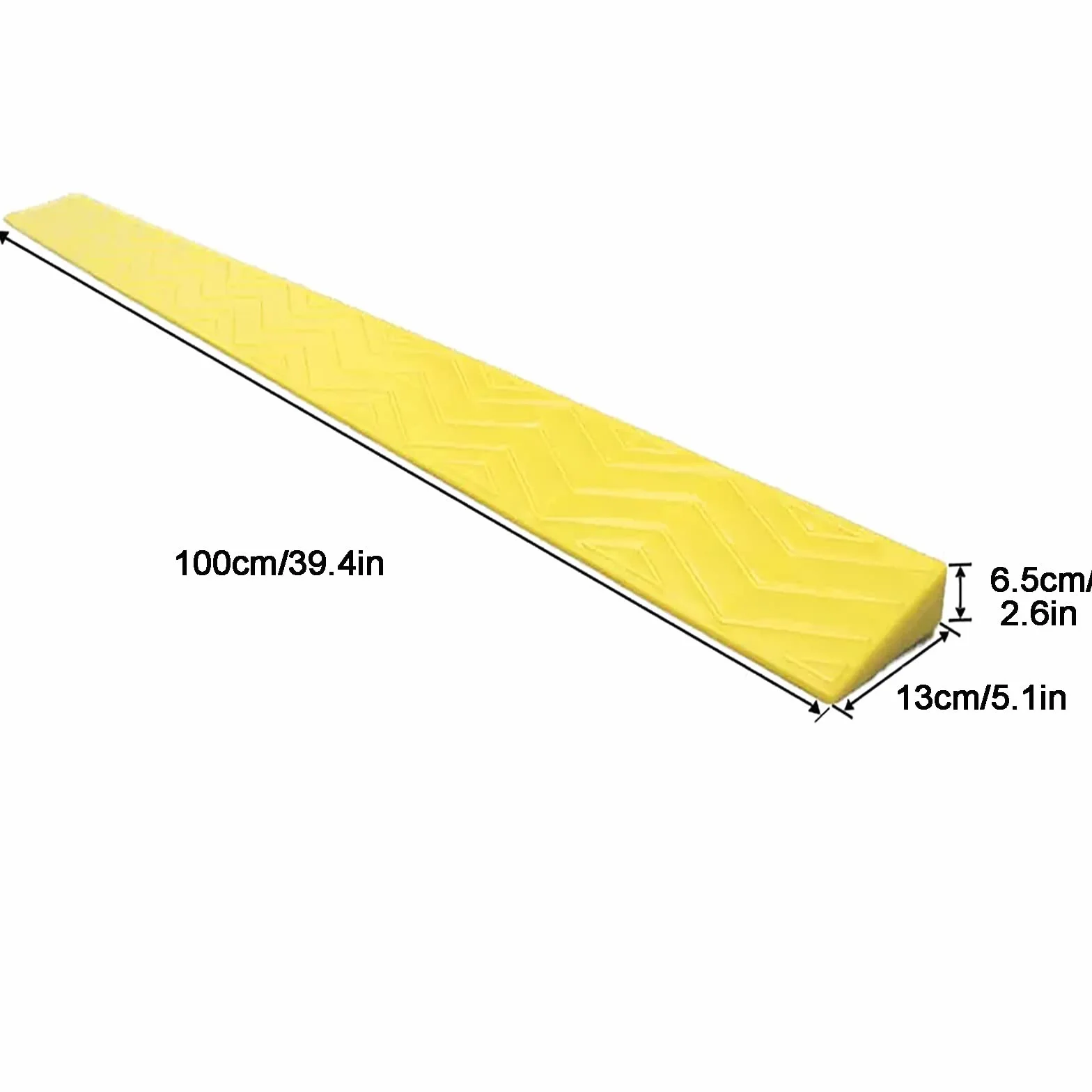 Rampe Portatili Per Gradini, Rampe Di Soglia Per Sedia A Rotelle Per Porte Da 2-6,5cm,Rampe Marciapiede Del Vialetto-Rampa Per Sedia A Rotelle Portatile In Plastica Leggera Per Tosaerba Da Marciapiede