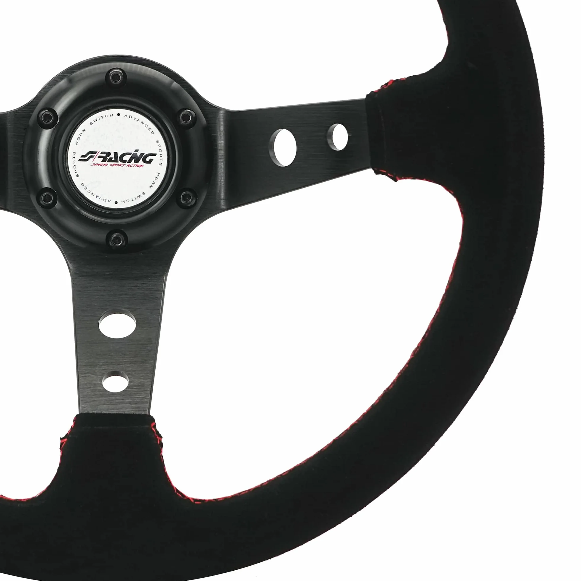 Simoni Racing PIT Volante Sportivo Pitlane Universale Nero