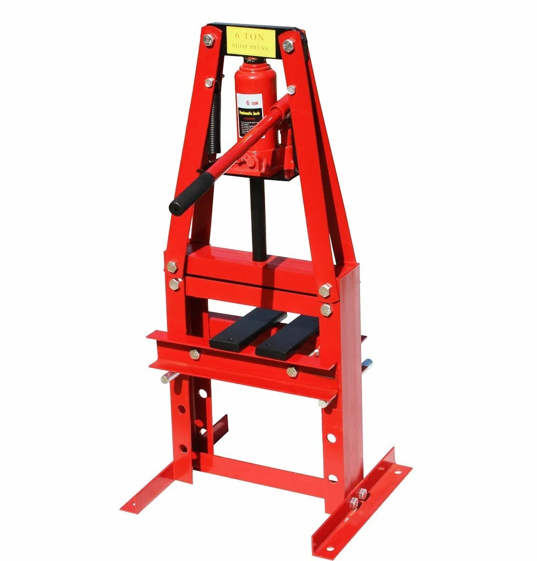 Varan Motors - NESP-06-2 Pressa professionale idraulica 6 T con pistone, Varan Motors NESP-06-02