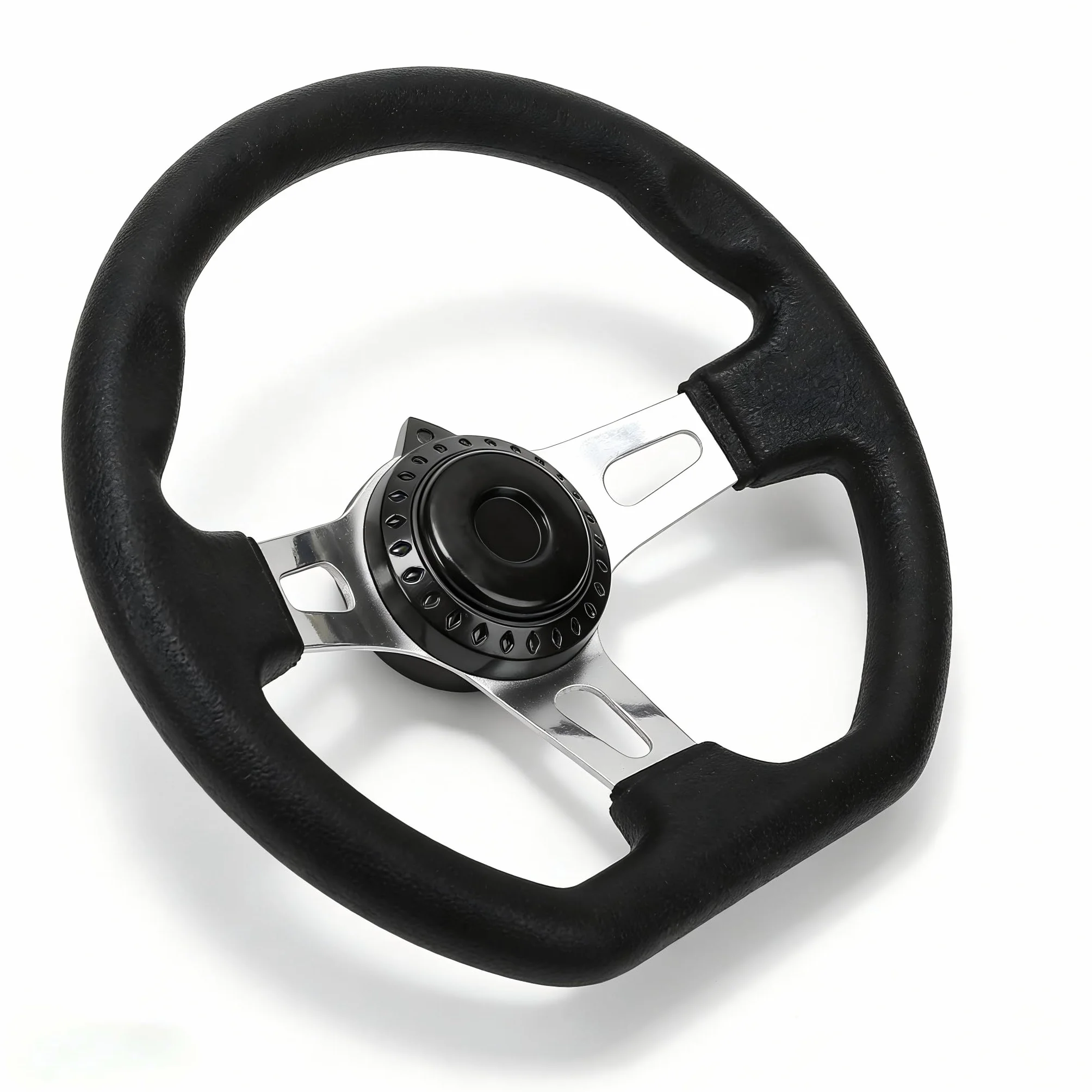 Volante Per Kart, Volante da Corsa Per Kart Volante Per ATV Volante Per Go Kart Volante Per Kart Fuoristrada 270mm Modifica a 3 Raggi Universale Per Motori 150cc250cc