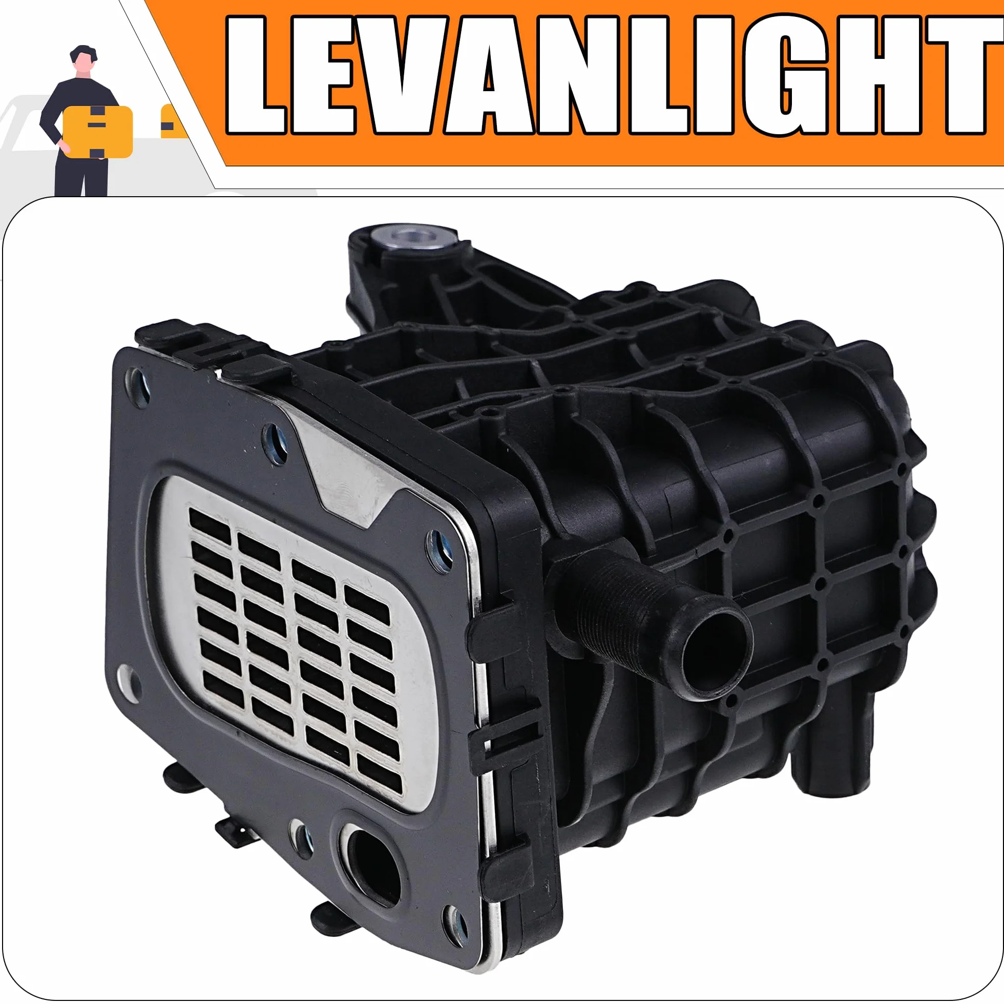 EGR Cooler valvola di scarico EGR Cooler Housing ricambio adatto per 308 3008 508 5008 C4 II C5 III DS4 DS5 2.0 BlueHDi Focus III Kuga II 2.0 TDCi Ricambio #1861749, 2267338, 3553004