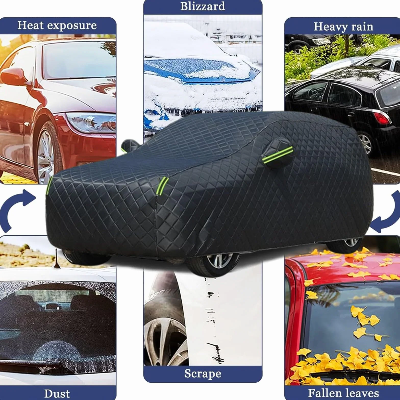 Telo Antigrandine Per Auto per Byd Seal U DM-i,Telo Copriauto Antigrandine Impermeabile,Antipolvere,Antisole,Ispessito e Resistente Allo Strappo