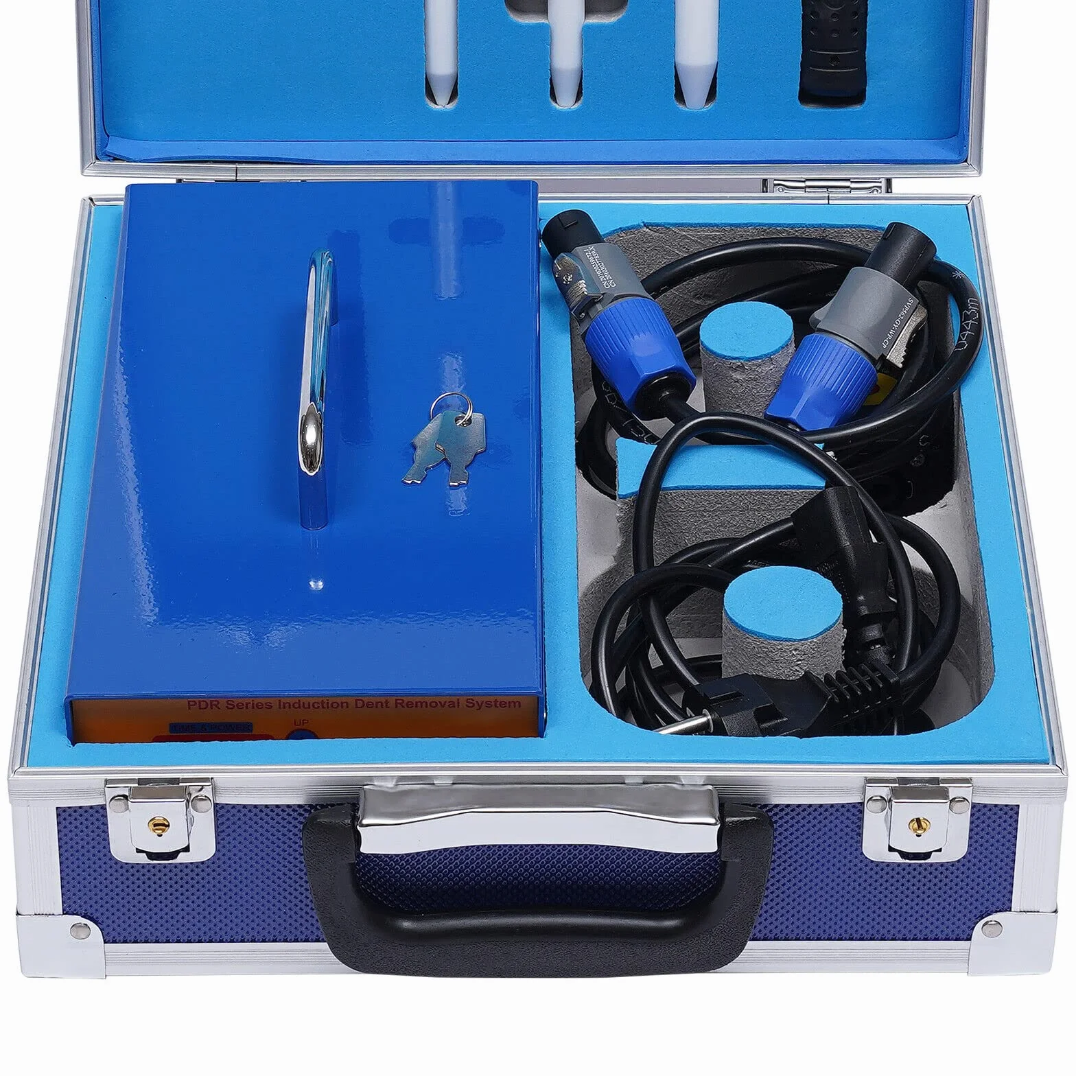 Riscaldatore a induzione, set di riparazione per auto, senza vernice, elettromagnetico, per riparazione a induzione, Heater Machine Car Paintless Dent Repair Tool 220 V