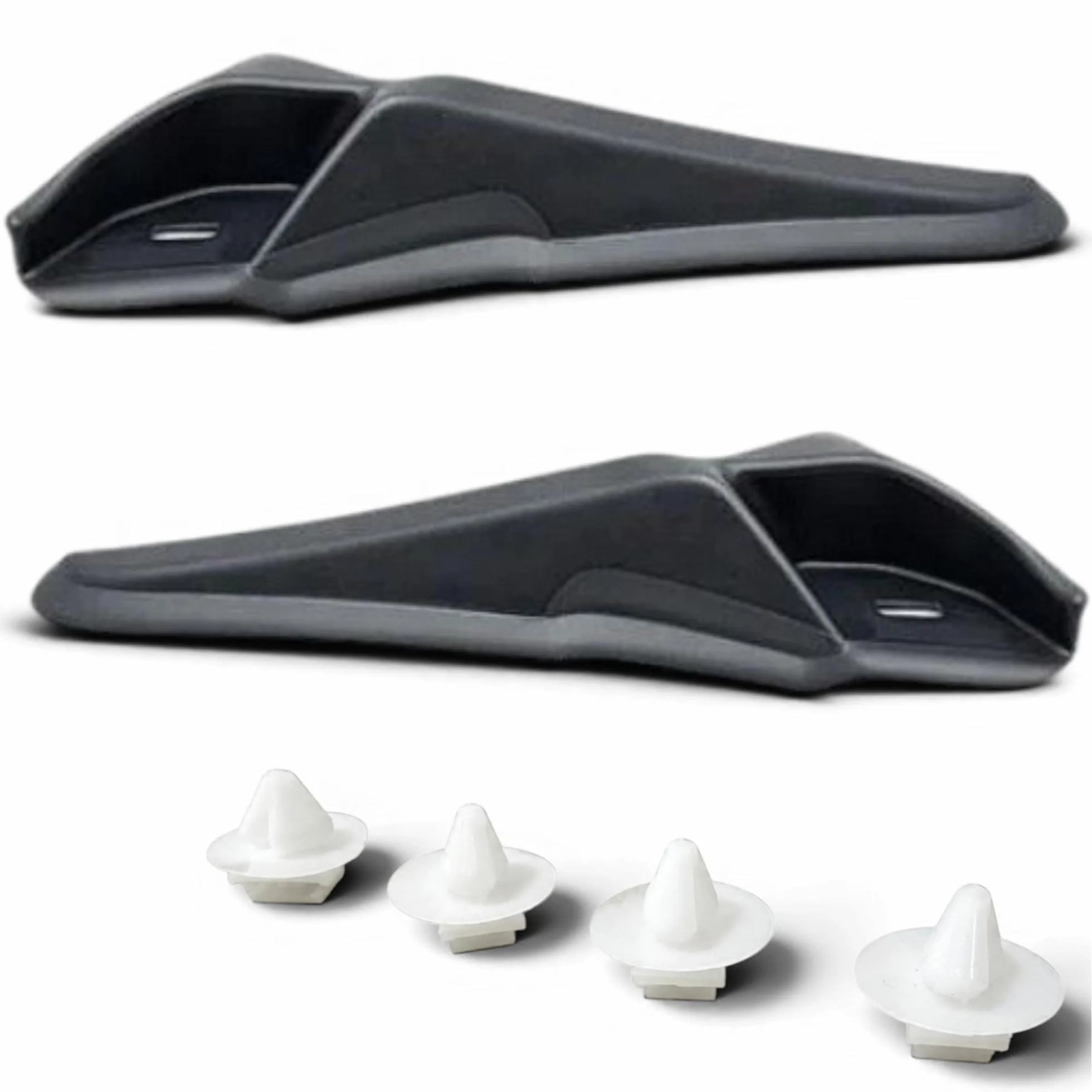 Trim laterale Baia di parabrezza anteriore sinistro destro con clip Clio IV 668630559R / 668628650R
