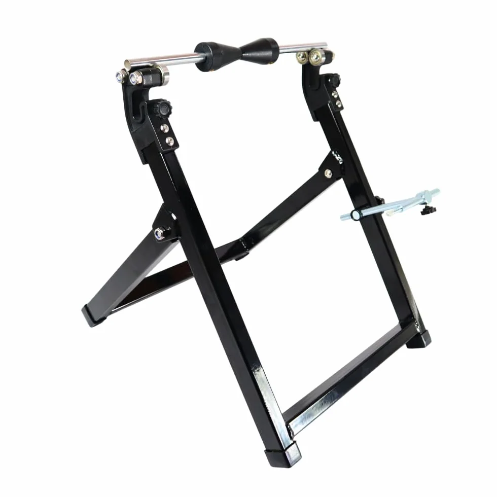 Générique Bilanciatore Treppiede di Gomme per Moto Scooter Universale in Acciaio, Perfetto per Auto-Bilanciamento
