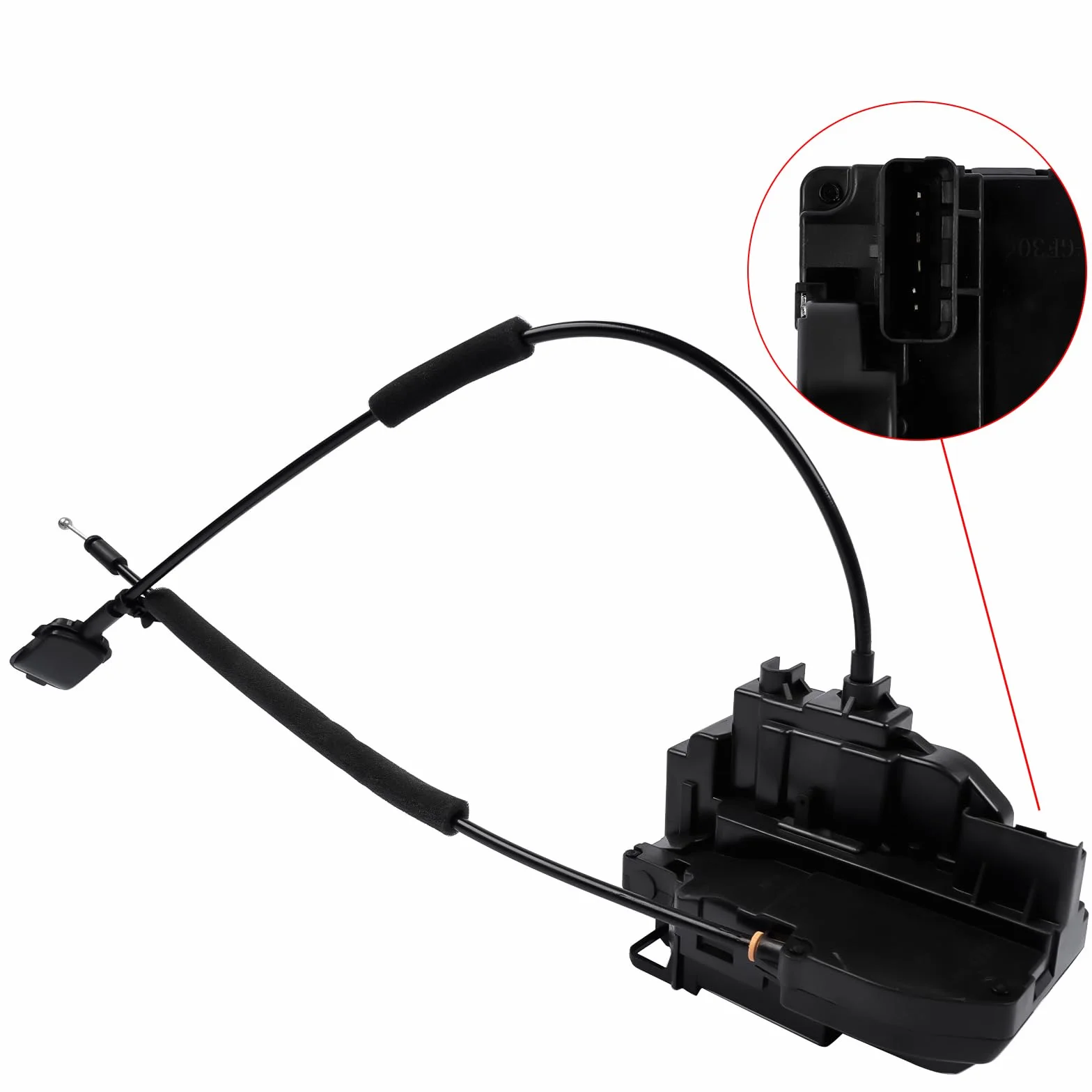 Attuatore serratura porta anteriore destra con 6 perni di ricambio per NV400 Master III Movano B 2.3 dCi 80502-00Q0K 80502-00Q1H 82502-00Q0D 4419257 4421454 93197290 805020009R
