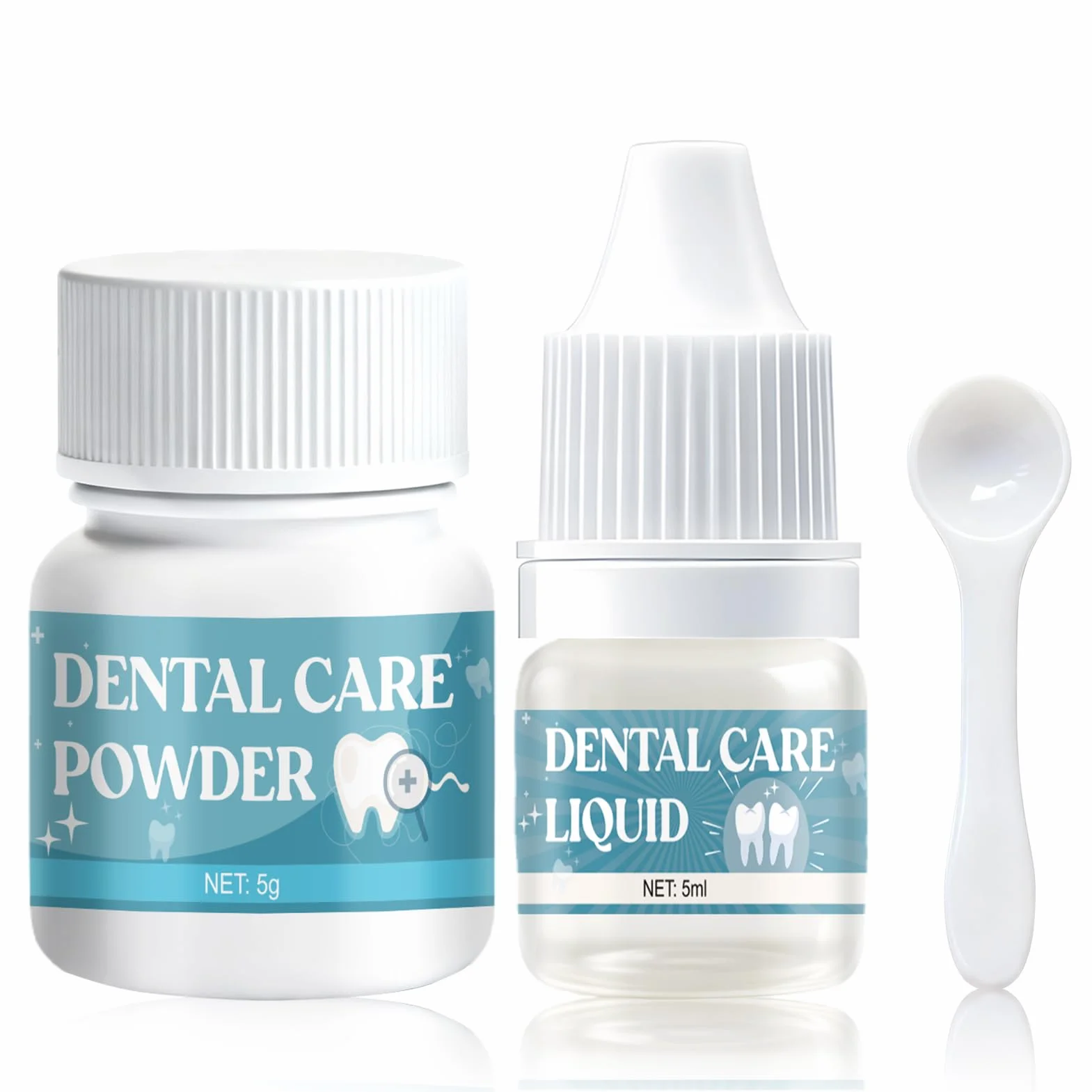 Cemento Dentale Definitivo per Ponti, Capsule e Denti a Perno