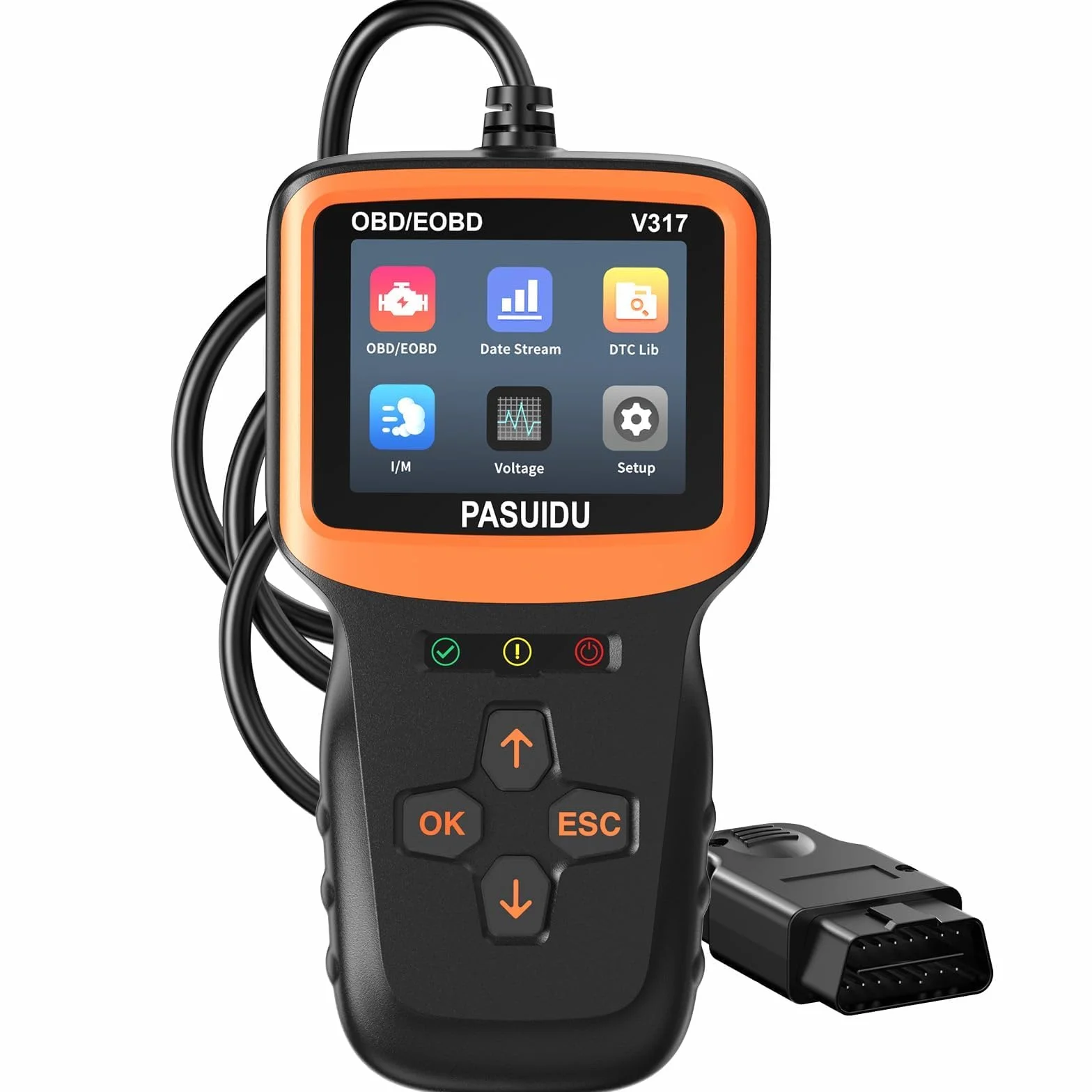 Scanner Diagnostica Auto OBD2 Bluetooth Lettore Veicoli OBDII