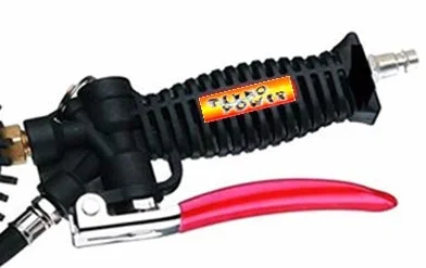 Pistola Aria Professionale con Manometro per Gonfiaggio Gomme