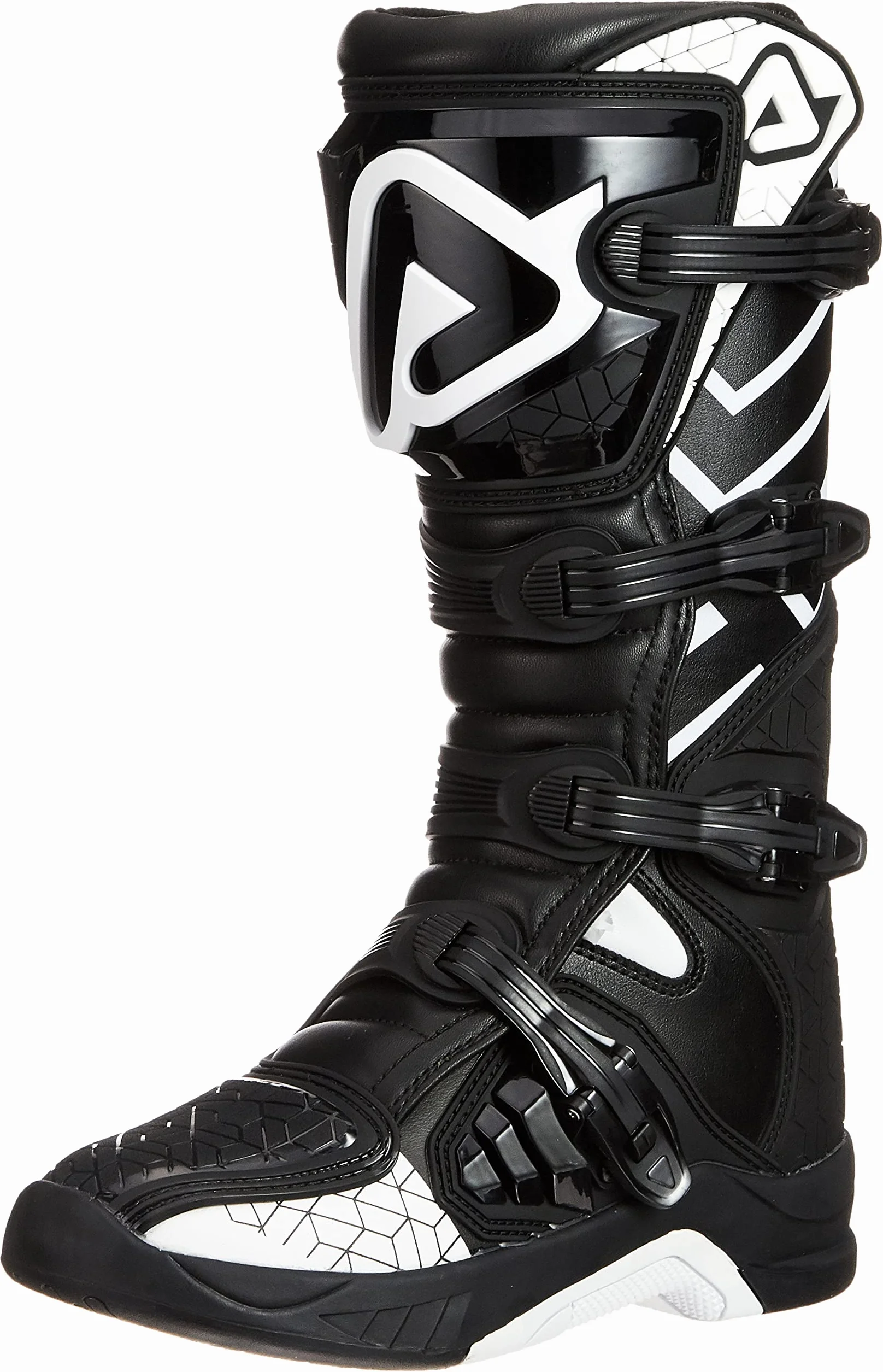 Acerbis 0022999.315.043 Stivale X-Team T.43, Nero/Bianco