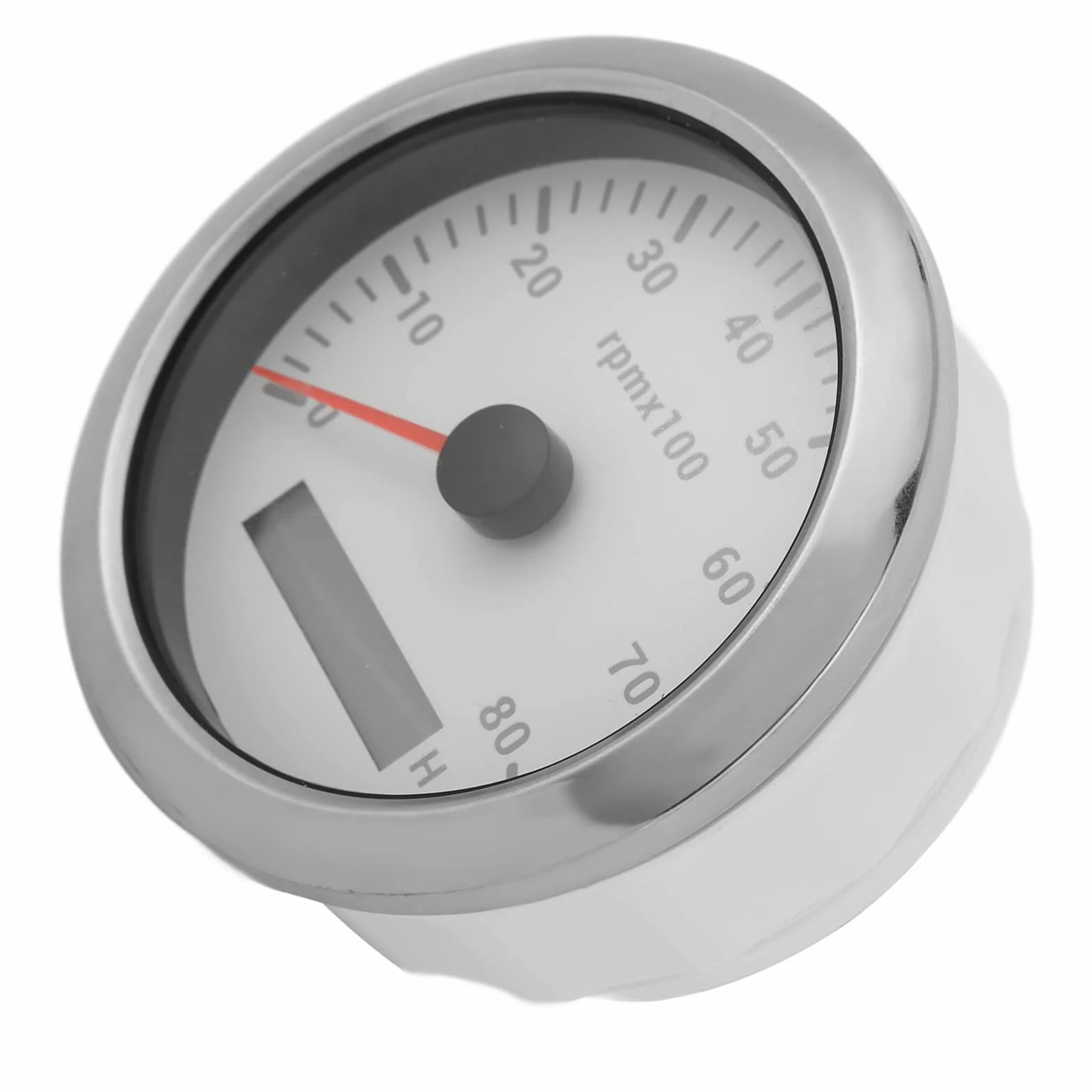 Contagiri Digitale Universale 85mm 0-8000 RPM Impermeabile 9-32V per Barche Auto Marine