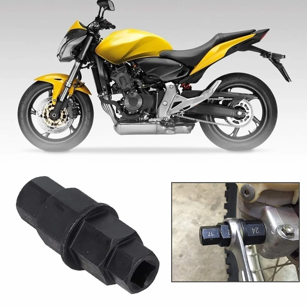 Fydun Chiave Esagonale per Ruota Moto 17mm 19mm 22mm 24mm