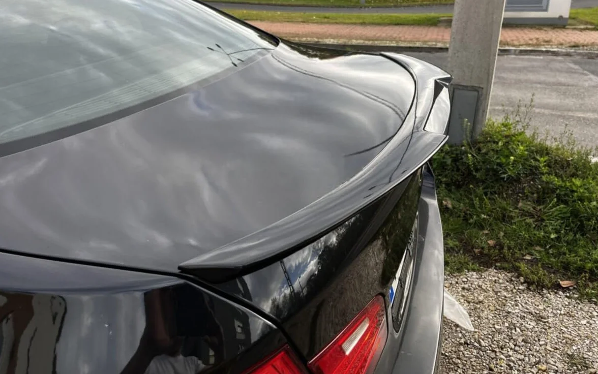 MpTuned Spoiler posteriore per F10, stile M4, nero lucido, per berlina 518i, 520i, 530i, 540i, m550i, 518d, 520d, 530d, 540d
