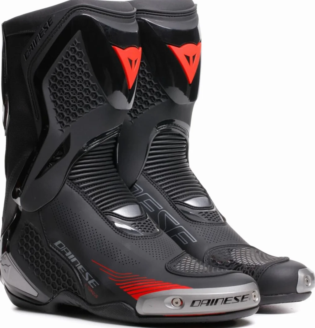 Dainese Torque 4 Air Stivali da moto, nero/rosso, 43