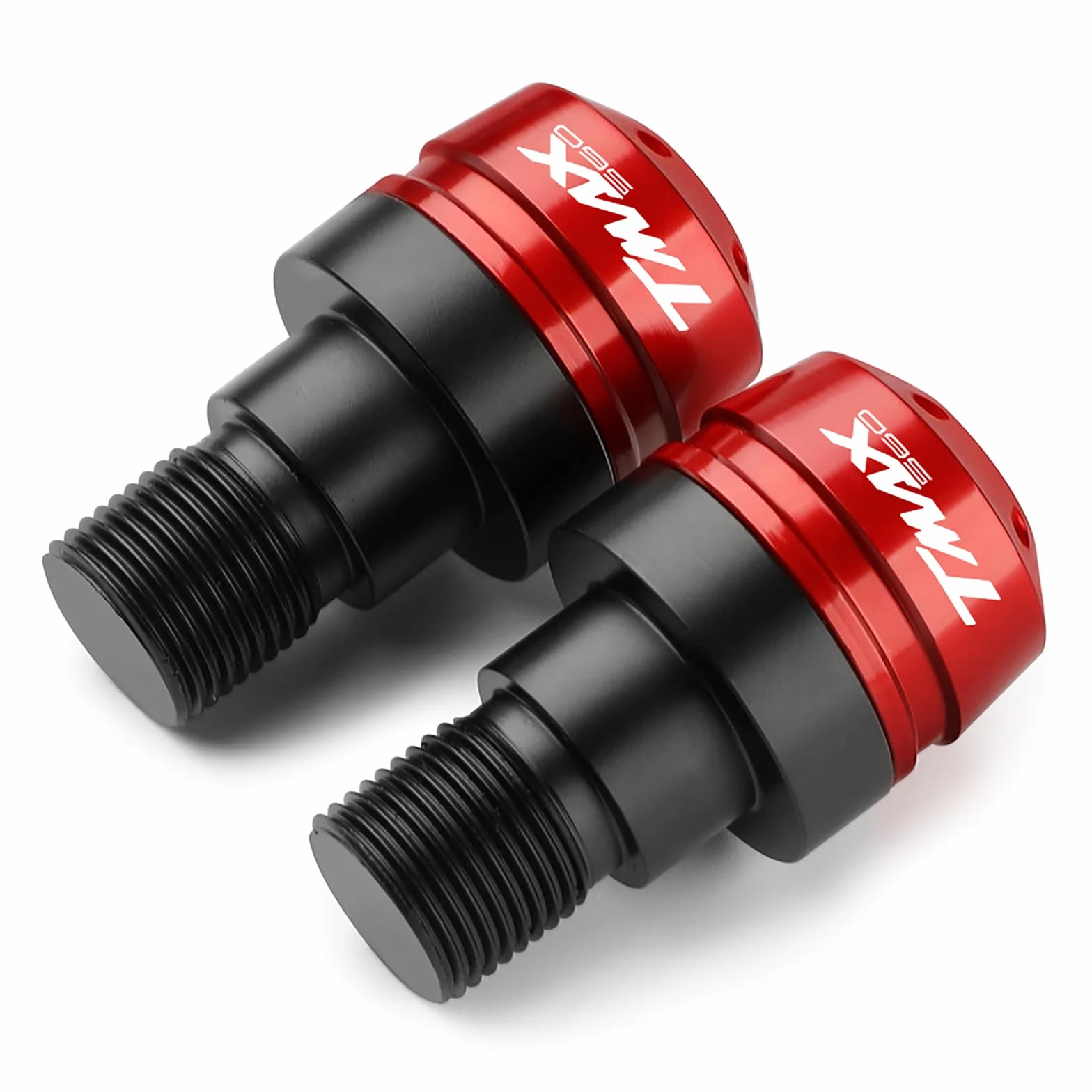 22mm (7/8") Moto Contrappesi per manubrio, Manubrio Moto Tappi Anti Vibration Contrappesi Bilancieri Tappi Manubrio per TMAX560 TMAX 560 Tech MAX TMAX 2022-2024(Non adatto per TMAX 2008-2021)