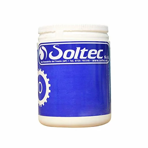 SOLTEC Grasso Bianco al Litio Multiuso 1 Litro Ottima Resistenza Ossidazione