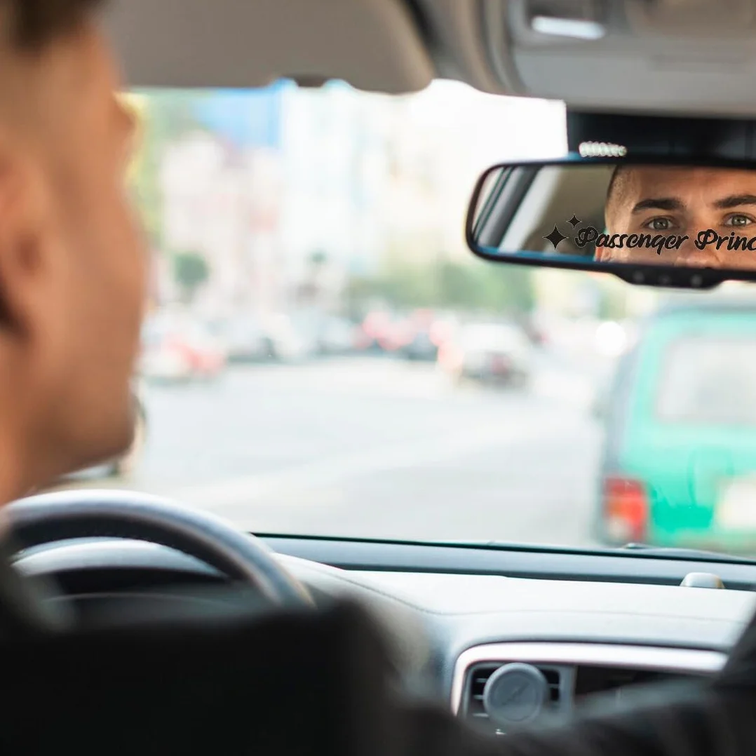 JEYORZY Passenger Princess Adesivo Auto 4 Pezzi Adesivi Divertenti Finestrino Decorazione Donne