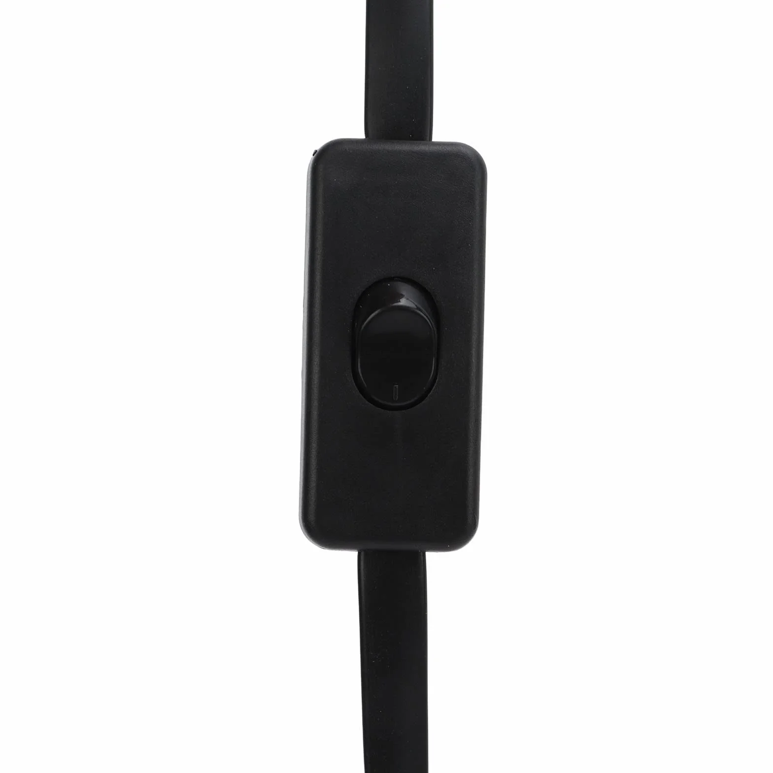 Cavo di Prolunga OBD2 Nero 16 Pin Maschio con Interruttore Connettore Adattatore Diagnostico