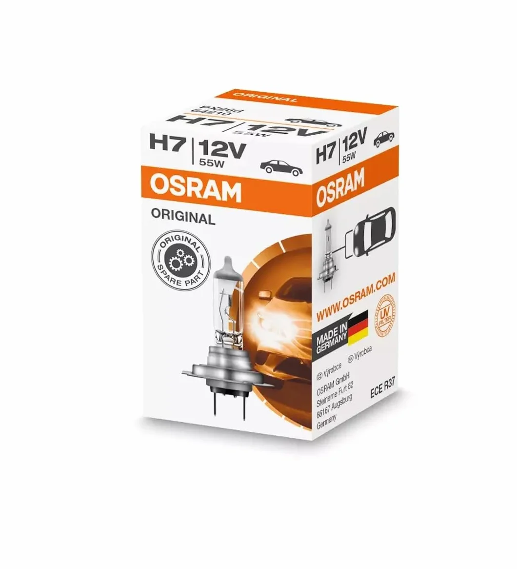 OSRAM ORIGINAL H7 lampadina alogena per fari 12V 64210