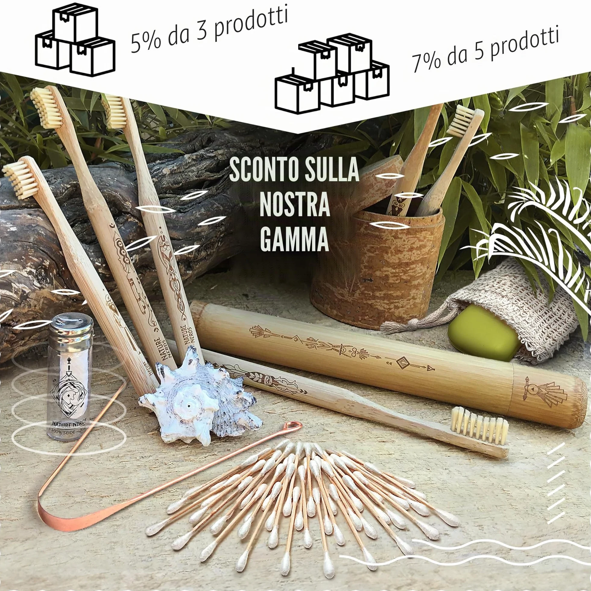 Puliscilingua in rame 3 pezzi Jihwa Prakshalana raschietto per lingua igiene orale senza plastica