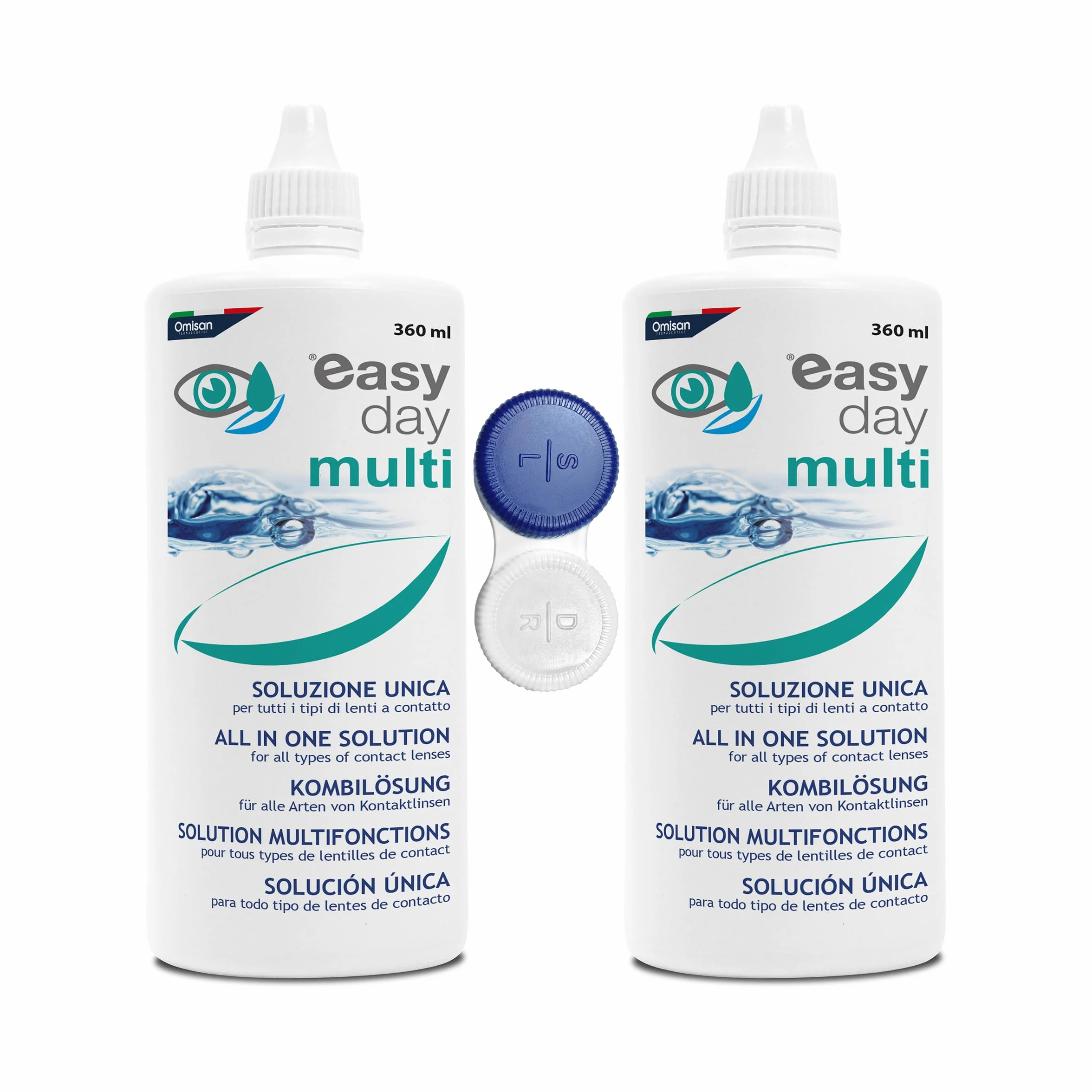 Easy Day Multi Soluzione Unica Per Lenti A Contatto Duopack 2 X 360 ml