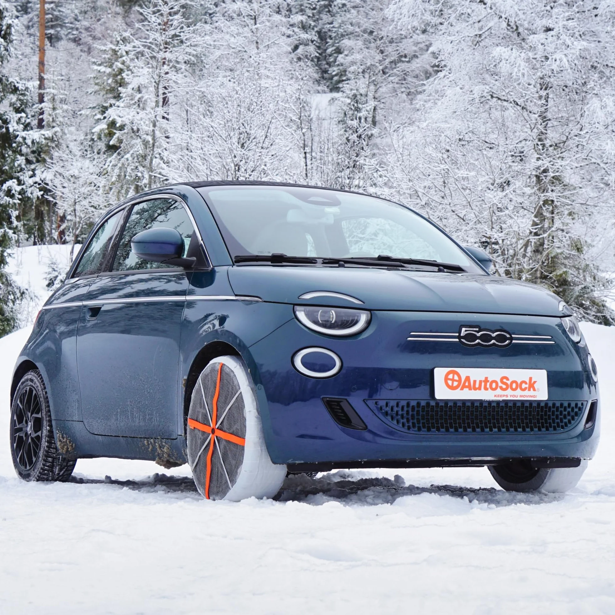 AutoSock HP 697 | Calze da neve | Calze per auto | Catene da neve tessili | Cert. EN16662-1 | Montaggio rapido in 3 fasi| Catene da neve alternative