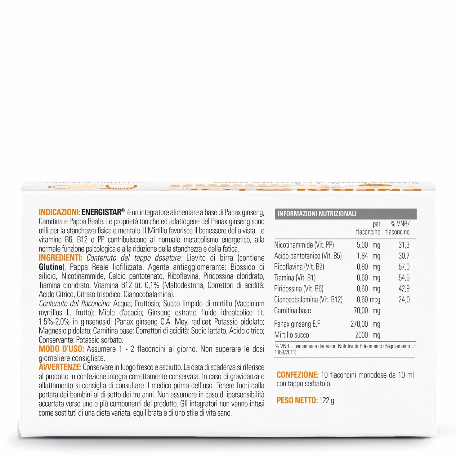 Energistar Stardea Flaconcini 10x10ml