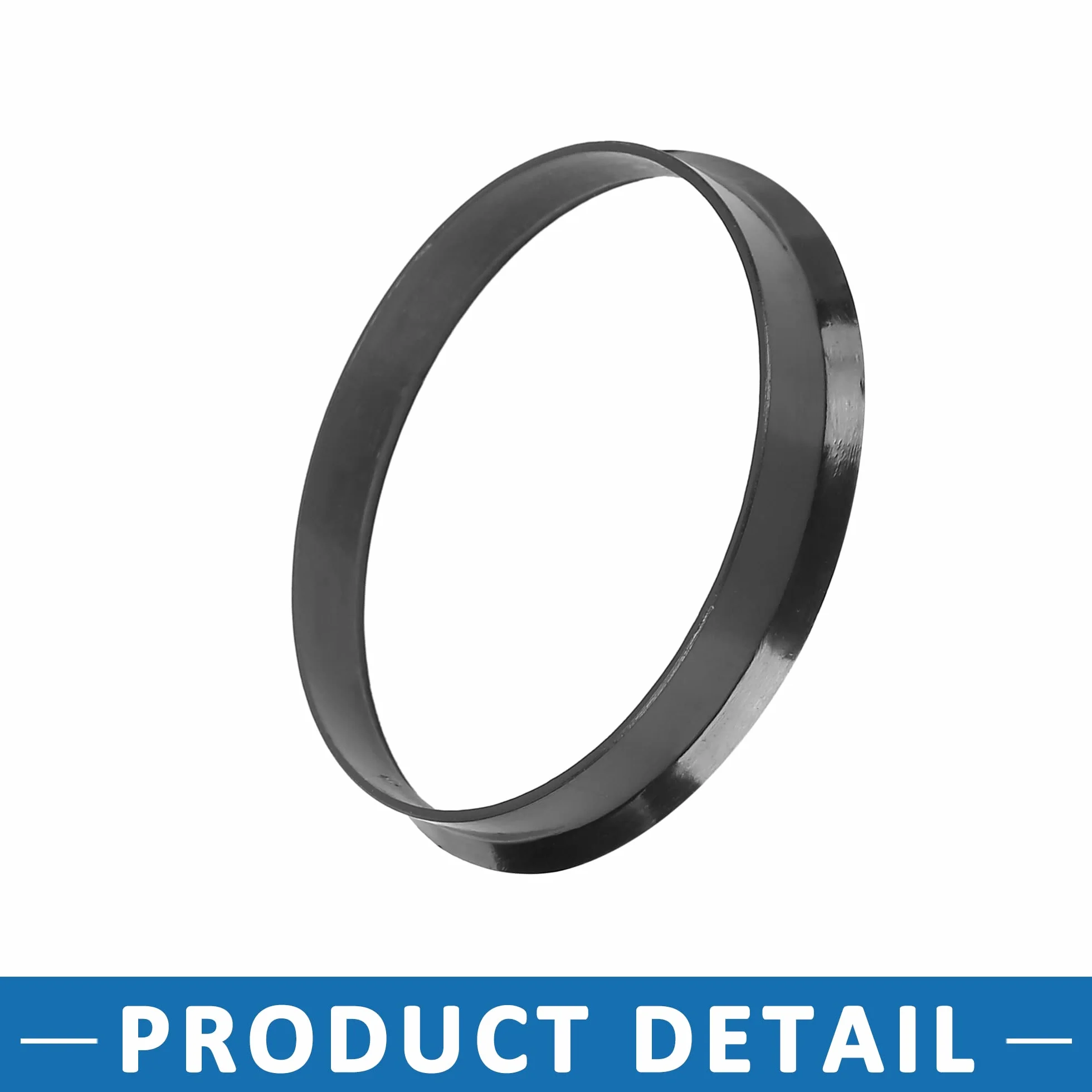 ABSOPRO Mozzo Centrale Anelli da 67,1mm a 65,1mm Plastica Nero Set di 4