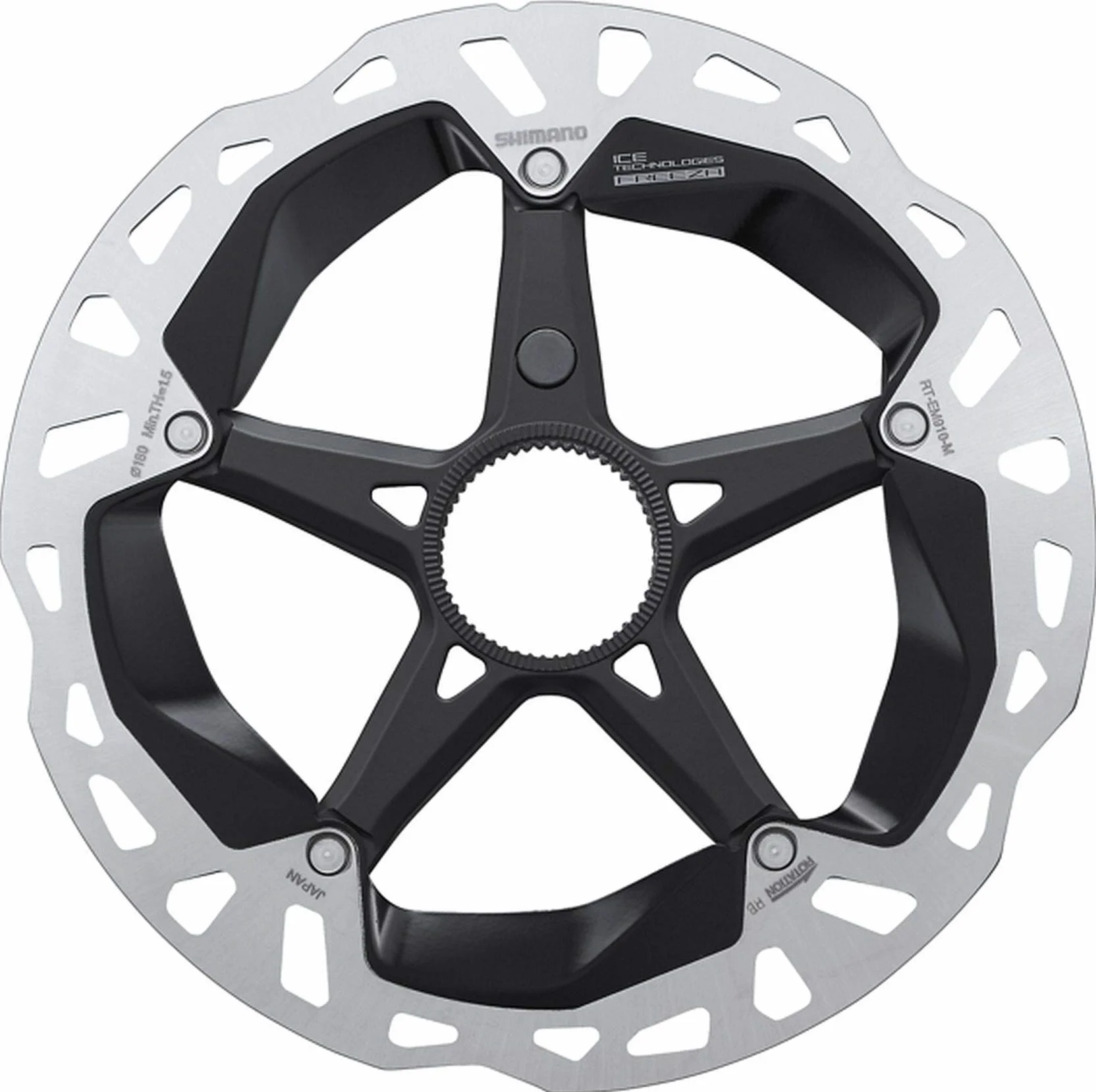 SHIMANO Disc 203mm Center Lock RT-EM910 Ice-Tech Freeza