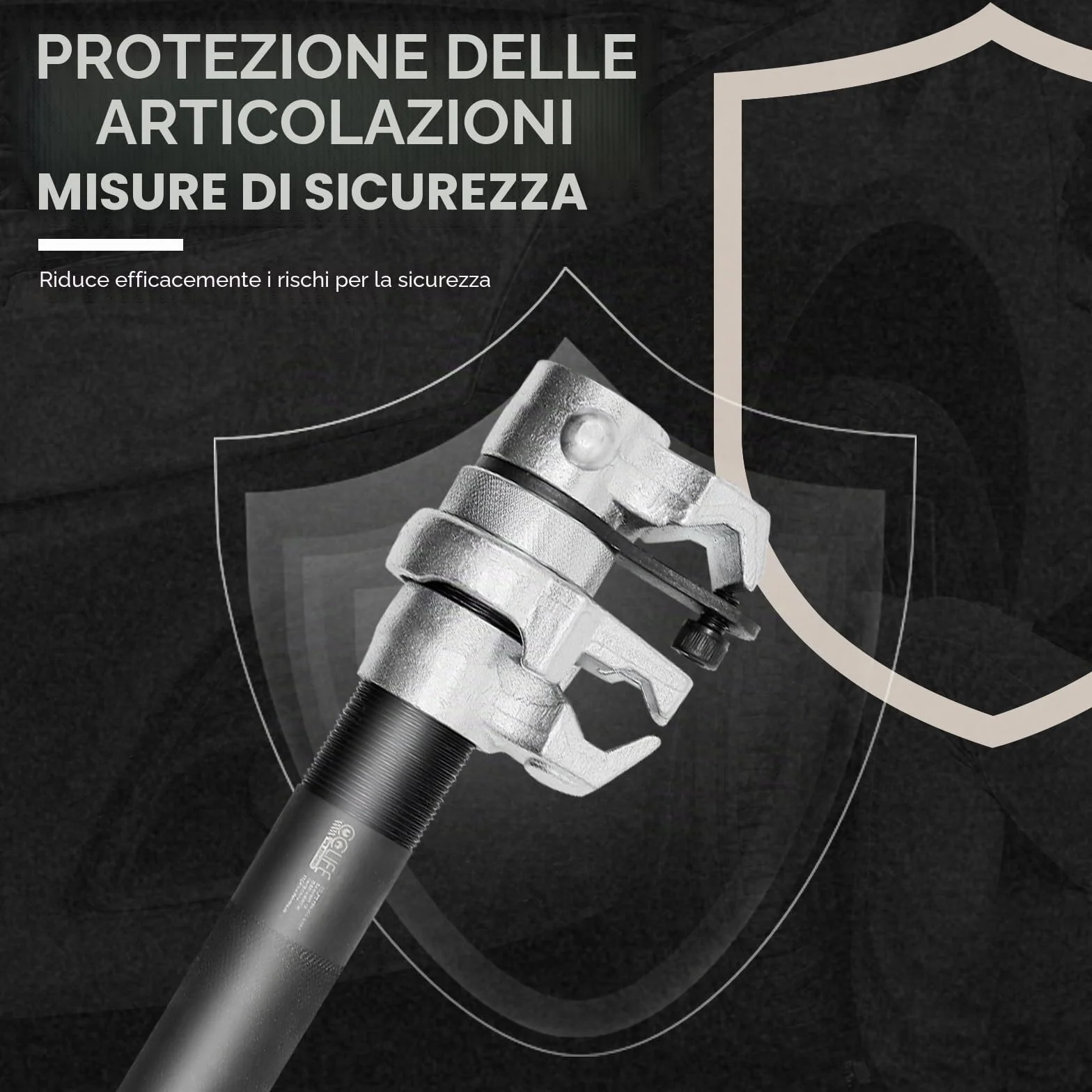 CCLIFE 2 Pezzi Compressore Molla Ammortizzatore per Auto Professionale 1,2T