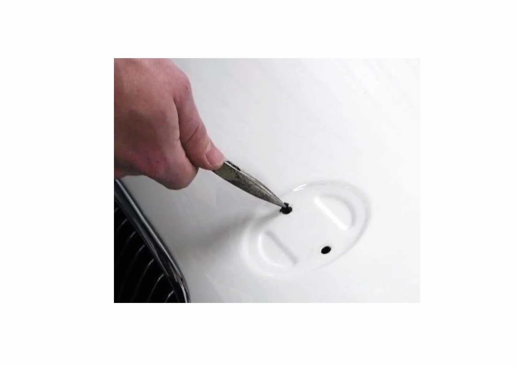 Logo originale BMW per cofano con gommini per serie 1 3 4 5 6 7 X1 X3 X4 X5 Z4