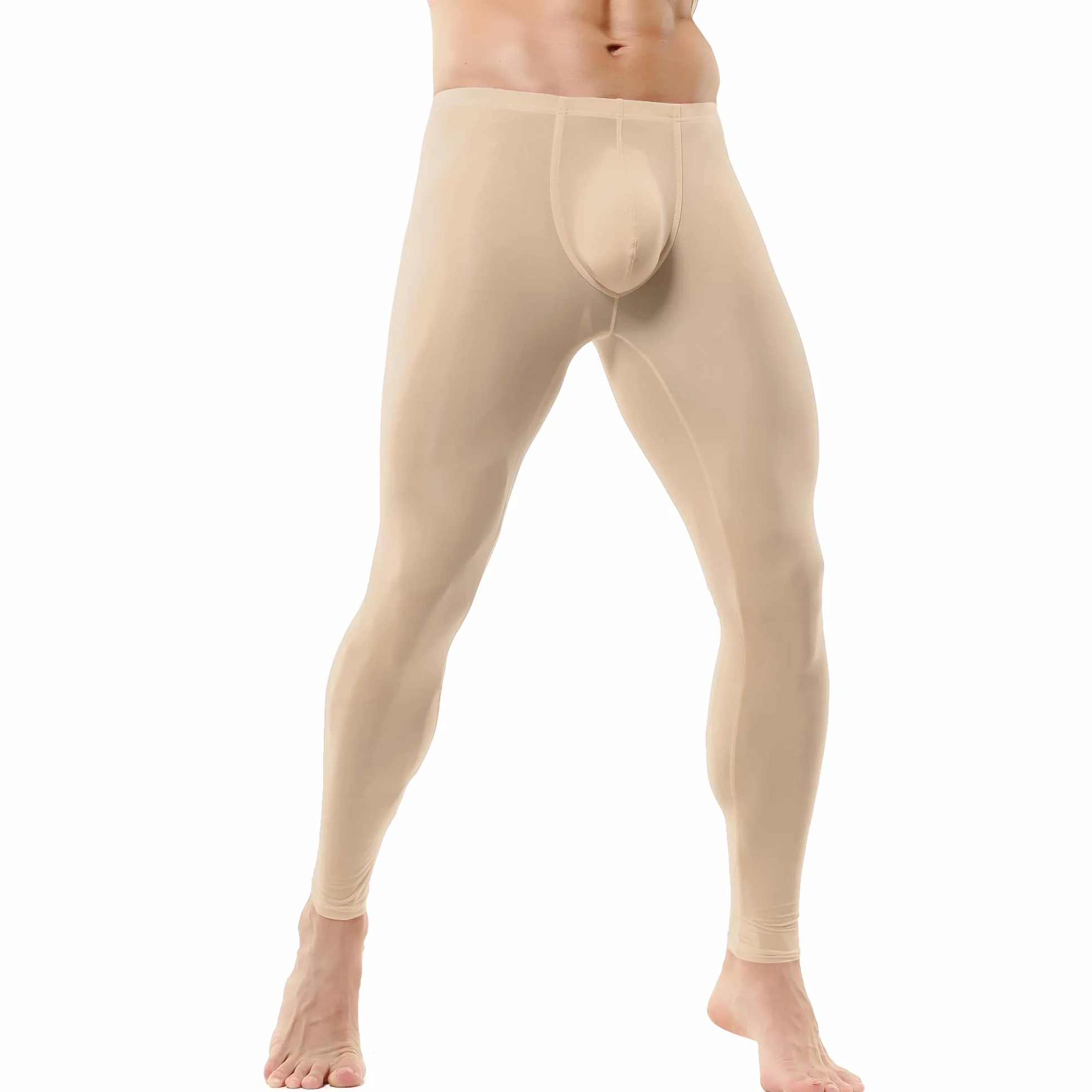 QiaTi Leggings Lunghi Compressione Uomo