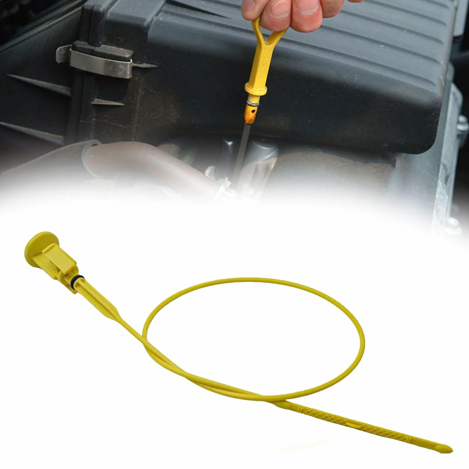 Asta livello olio motore 8200457625 compatibile per Nissan per Primastar 2002+, per Renault Master II 2006-2010